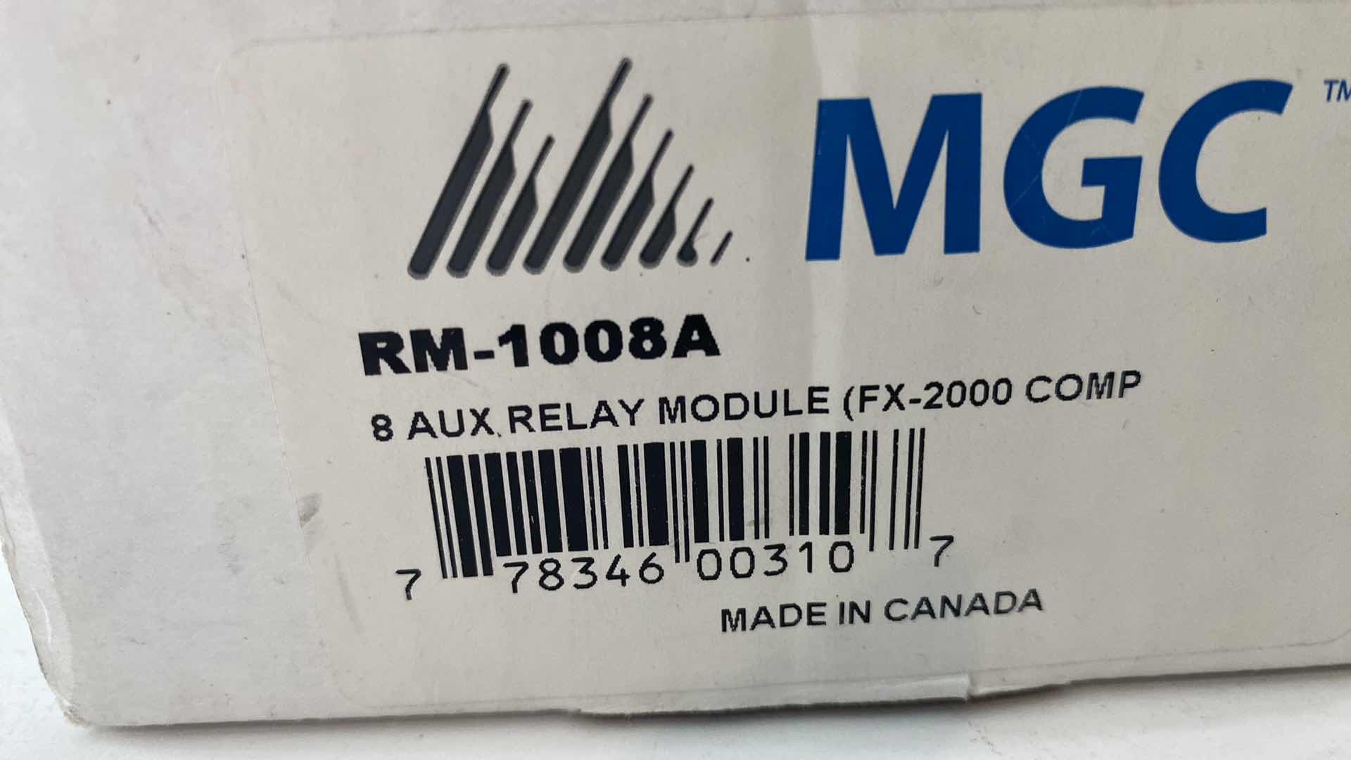 Photo 2 of MGC RM-1008A RELAY MODULE