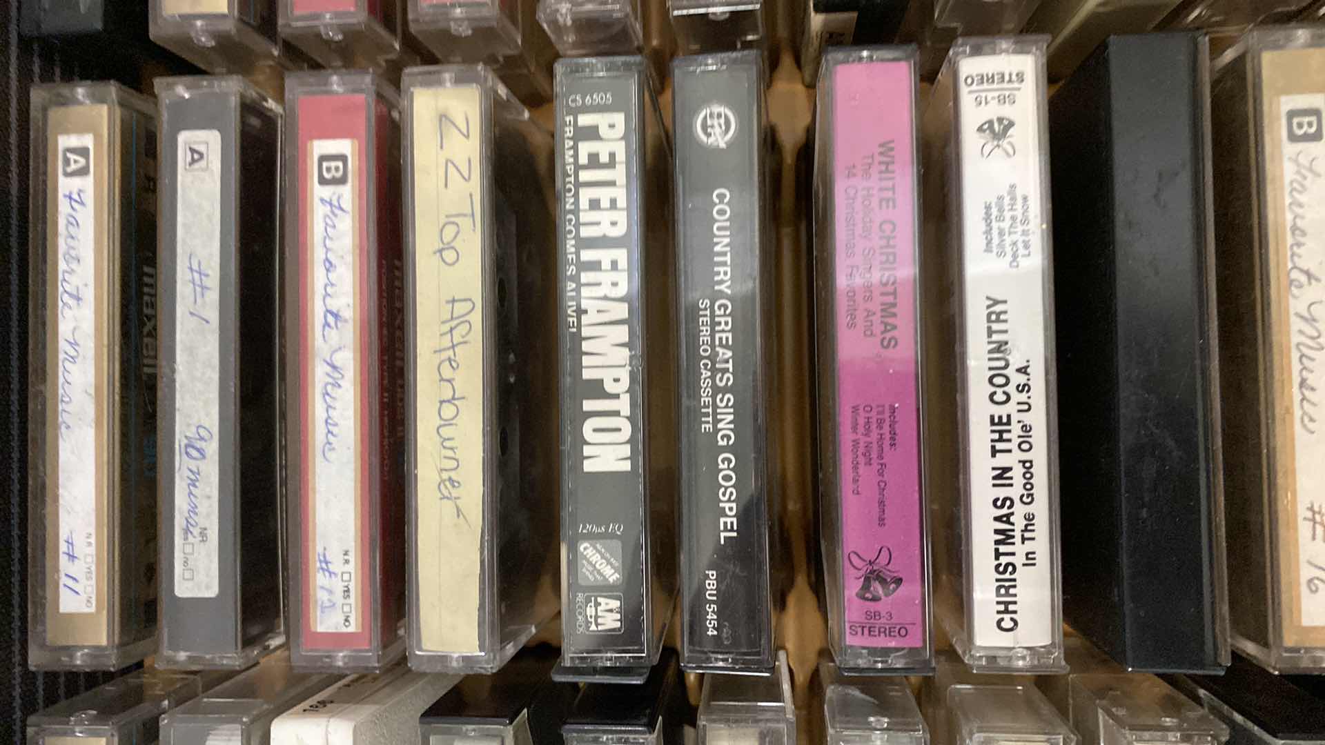 Photo 6 of 3-CASES OF CASSETTES