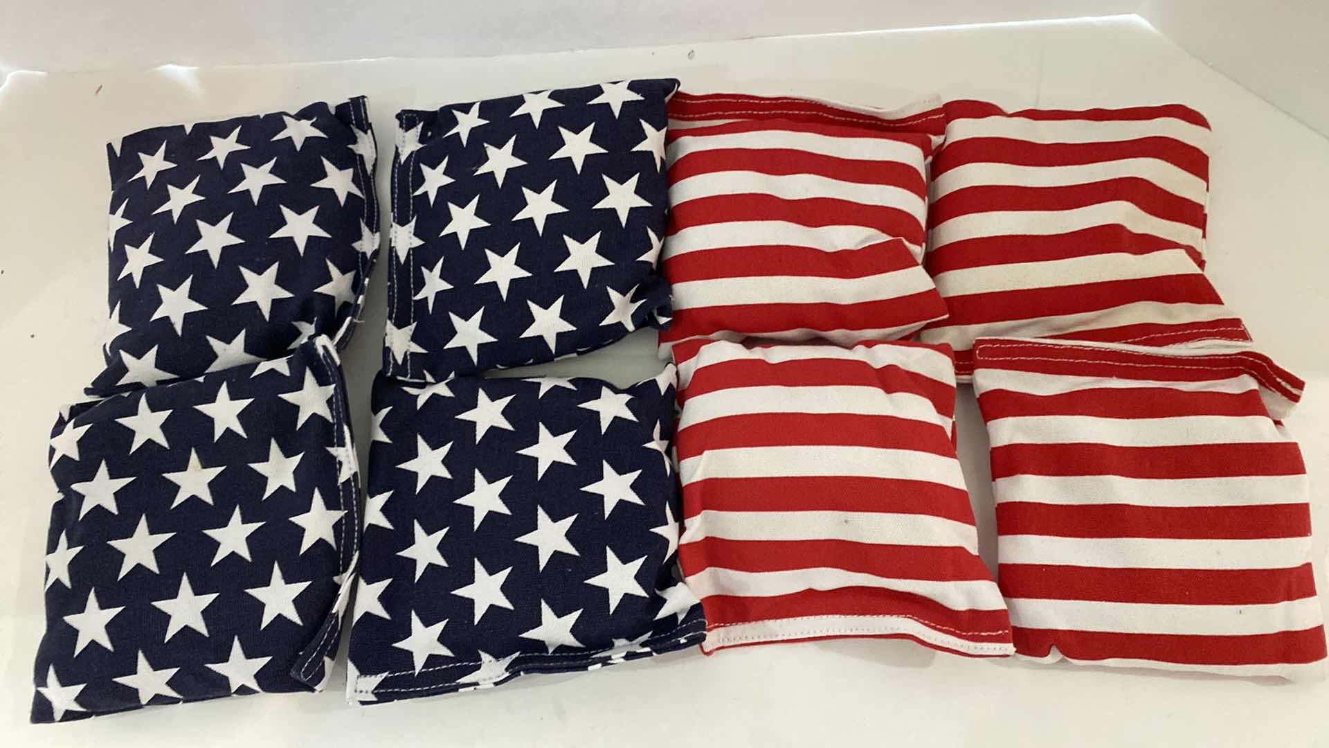 Photo 2 of PATRIOTIC BEAN BAGS WITH STORAGE BAG