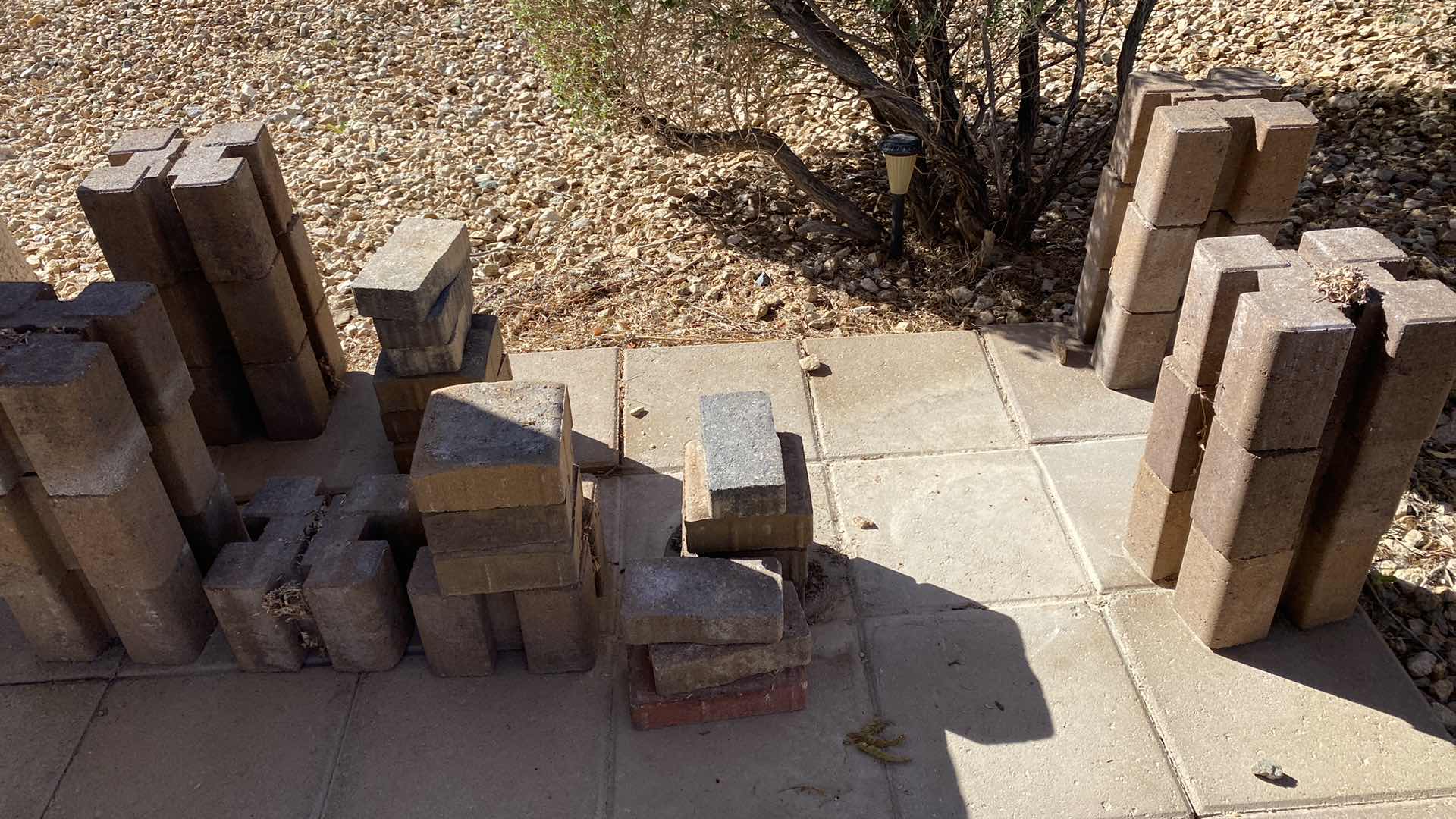 Photo 1 of ASSORTED PAVERS