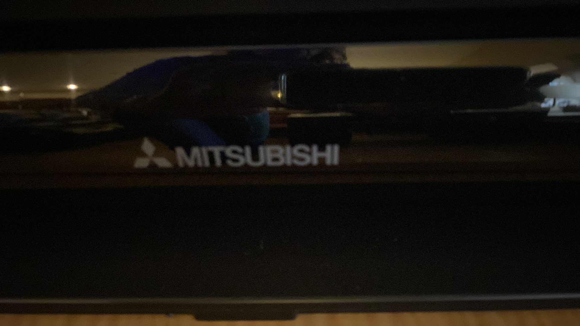 Photo 2 of MITSUBISHI 66” TV NO REMOTE (TV WILL PLAY VHS, SMART TV)