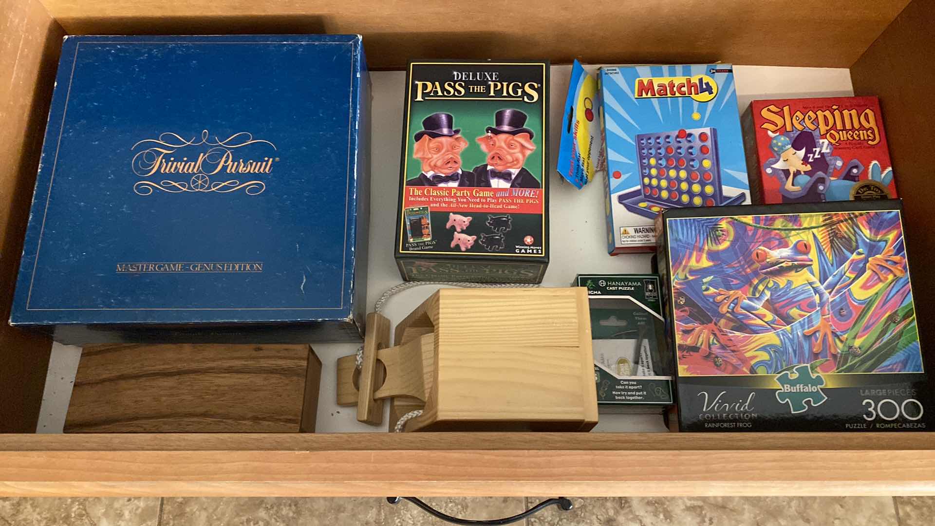 Photo 1 of 8 GAMES AND PUZZLES (CONTENTS OF DRAWER TV STAND)
