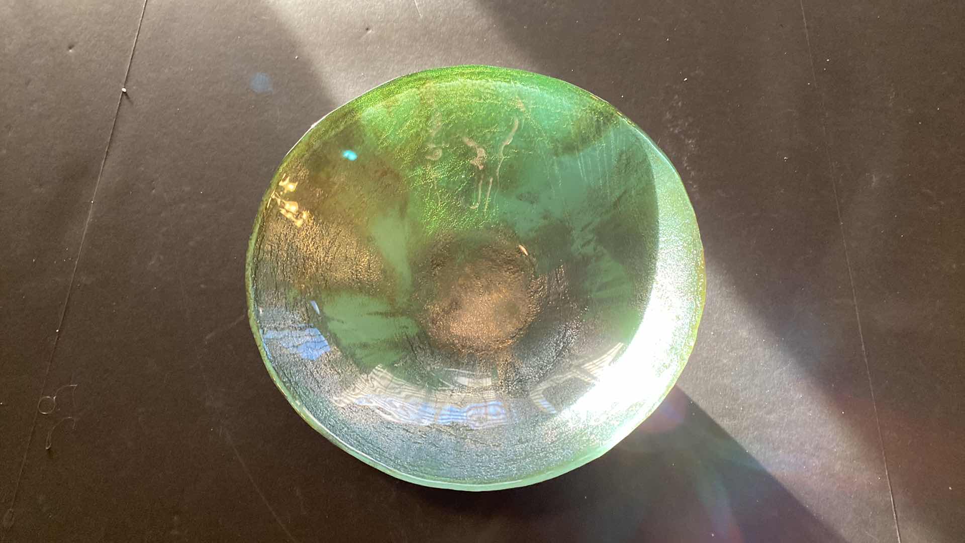 Photo 2 of 12in GLASS DISPLAY BOWL