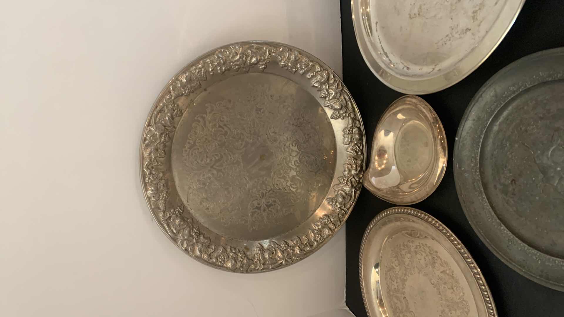 Photo 2 of 5 PIECE SILVER PLATE COLLECTION