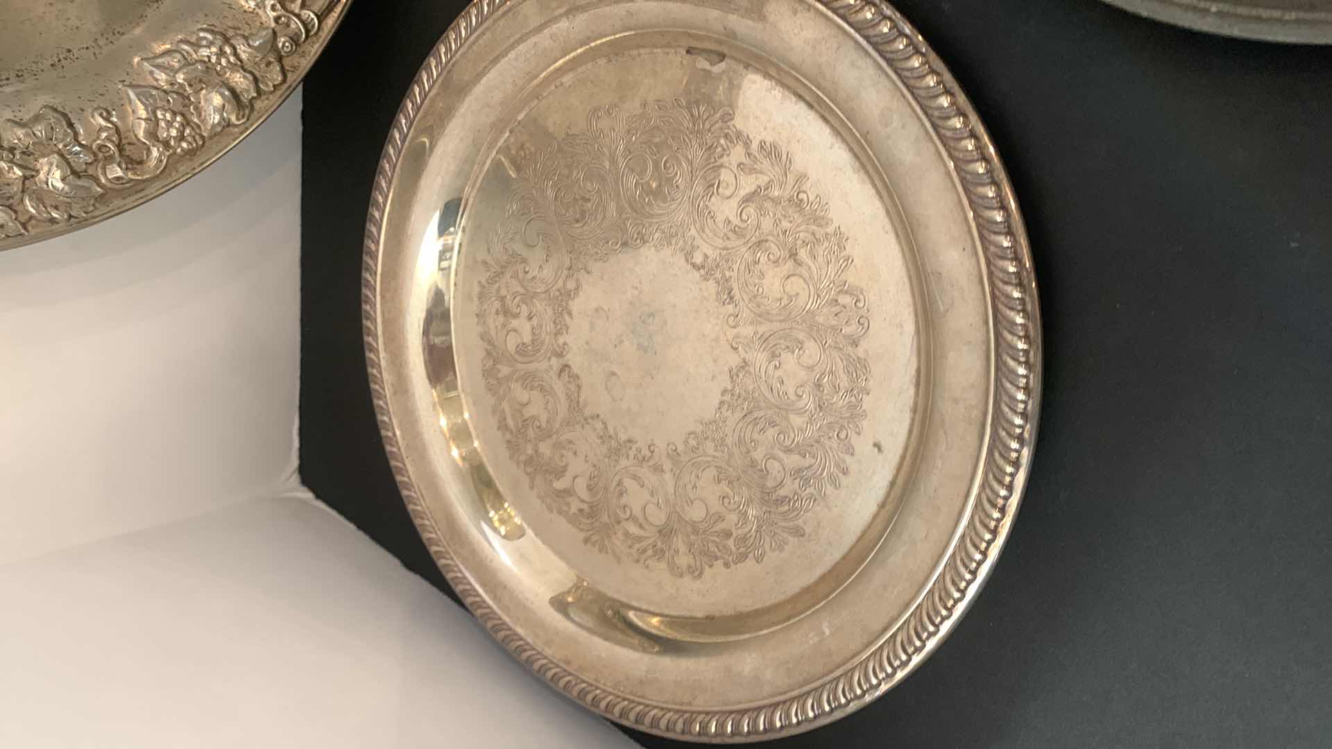 Photo 4 of 5 PIECE SILVER PLATE COLLECTION