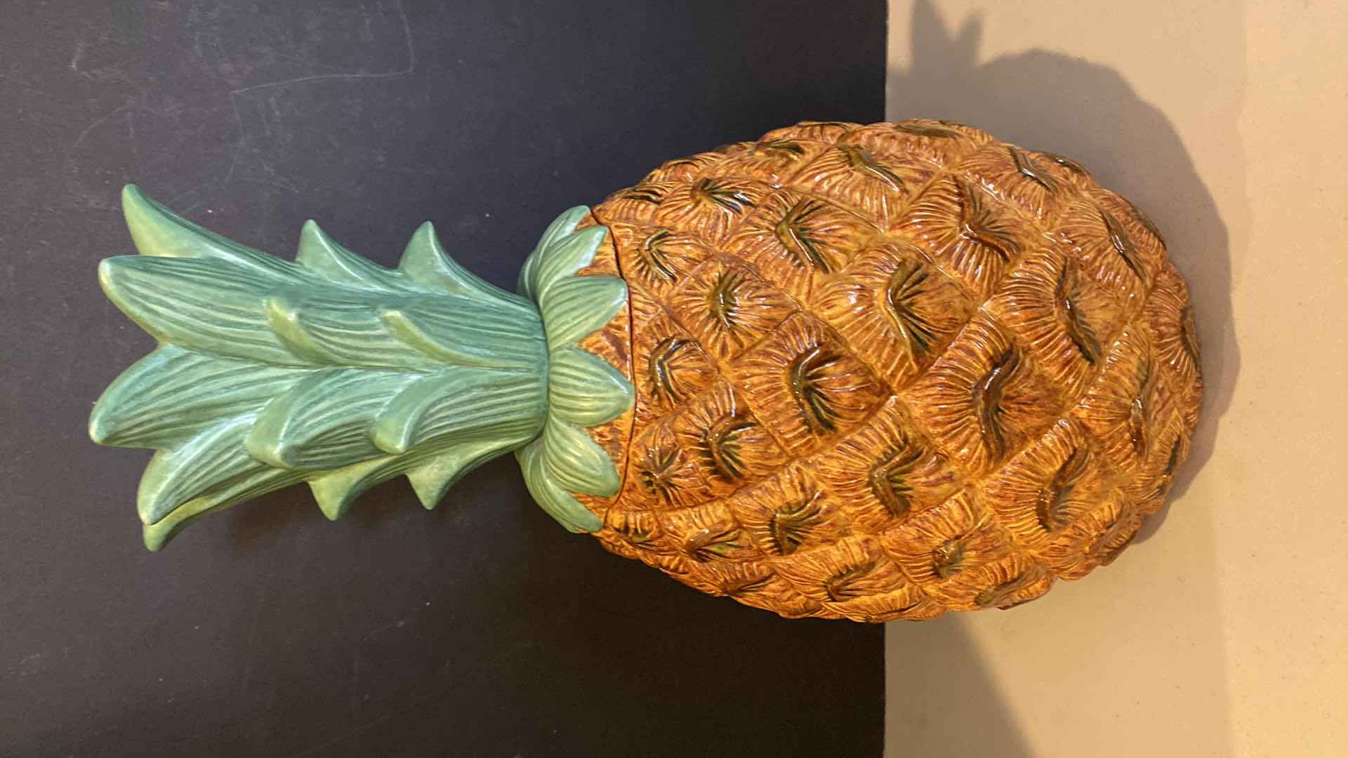 Photo 1 of CERAMIC PINEAPPLE COOKIE JAR H17