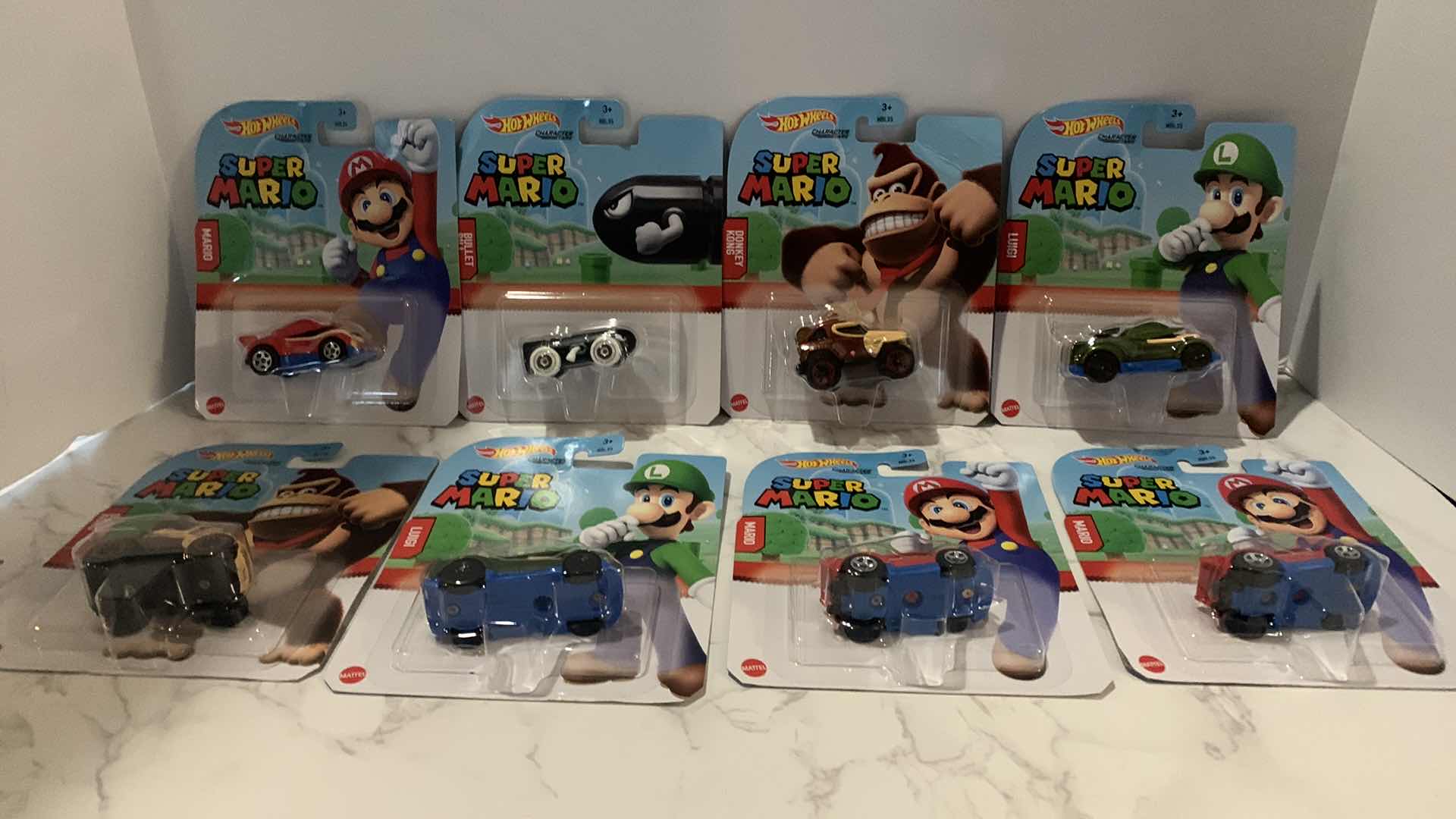 Photo 1 of 8 NEW COLLECTIBLE SUPER MARIO HOT WHEELS