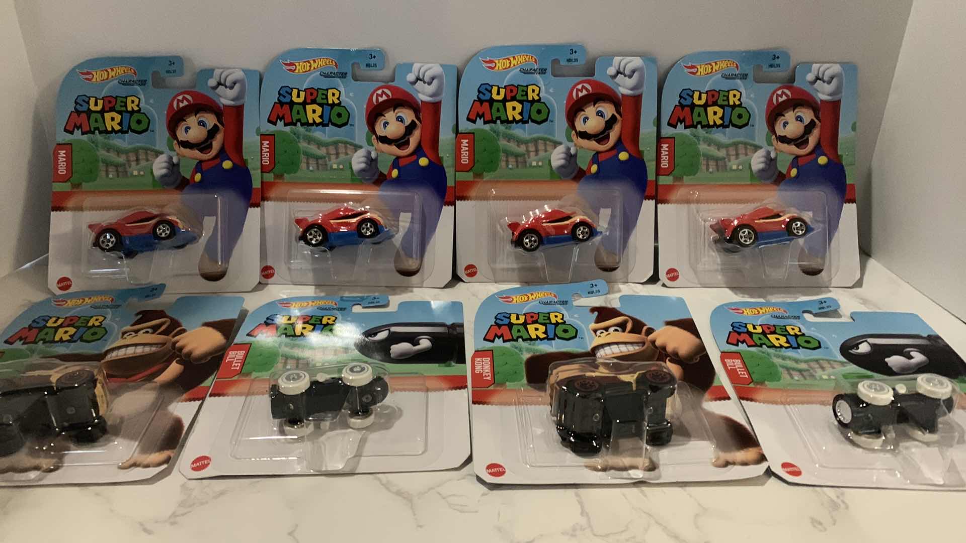 Photo 1 of 8 NEW COLLECTIBLE SUPER MARIO HOT WHEELS