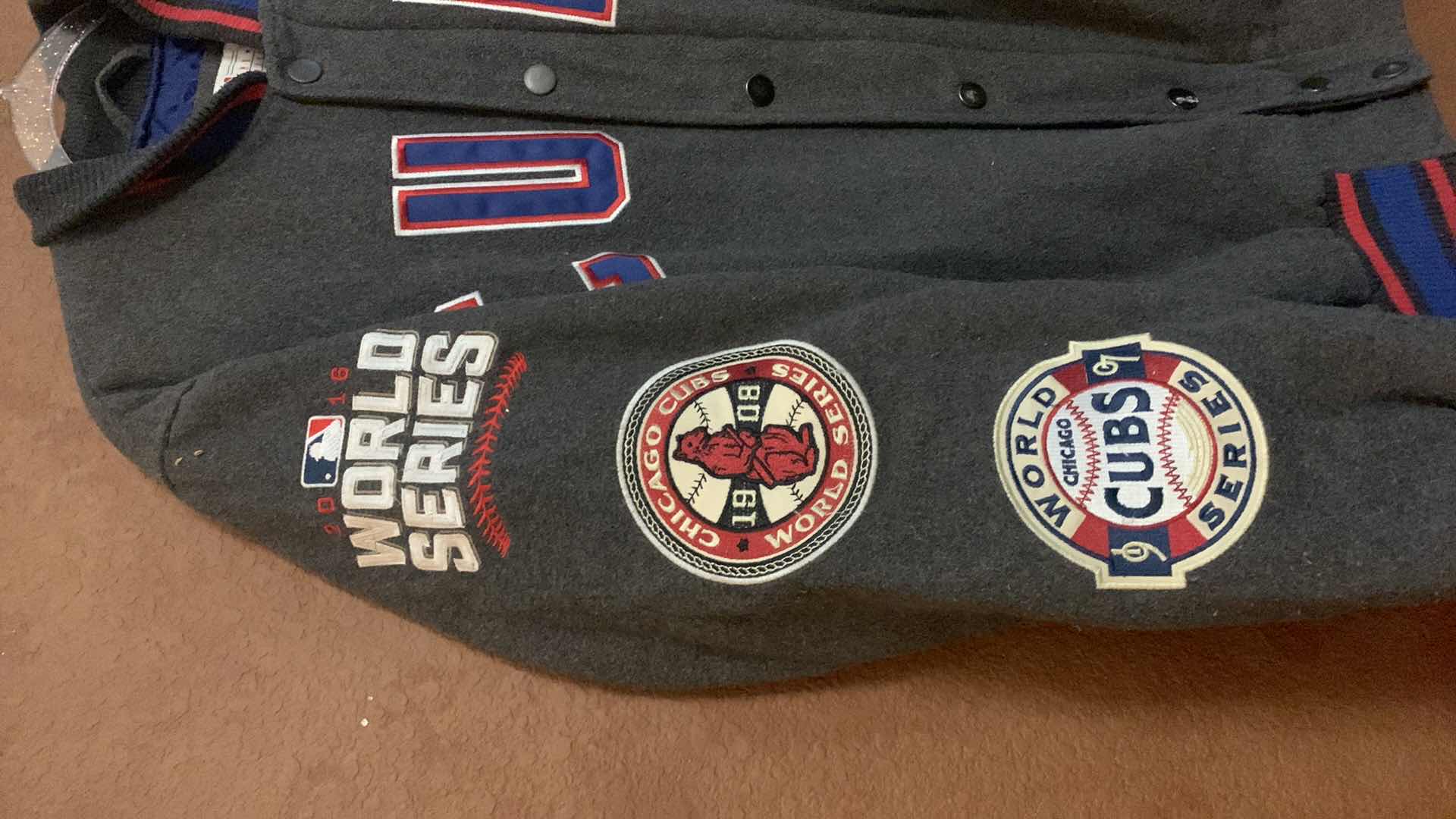 Photo 3 of CHICAGO CUBS 2016 WORLD SERIES JACKET SIZE M