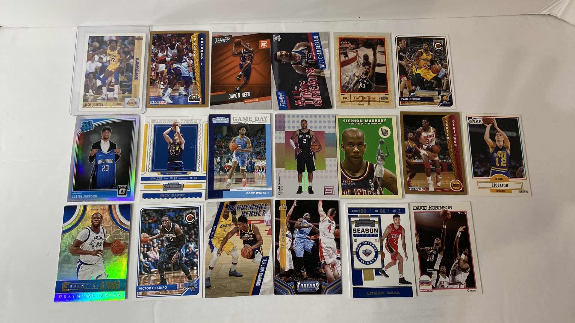 Photo 1 of 19 COLLECTIBLE BASKETBALL CARDS