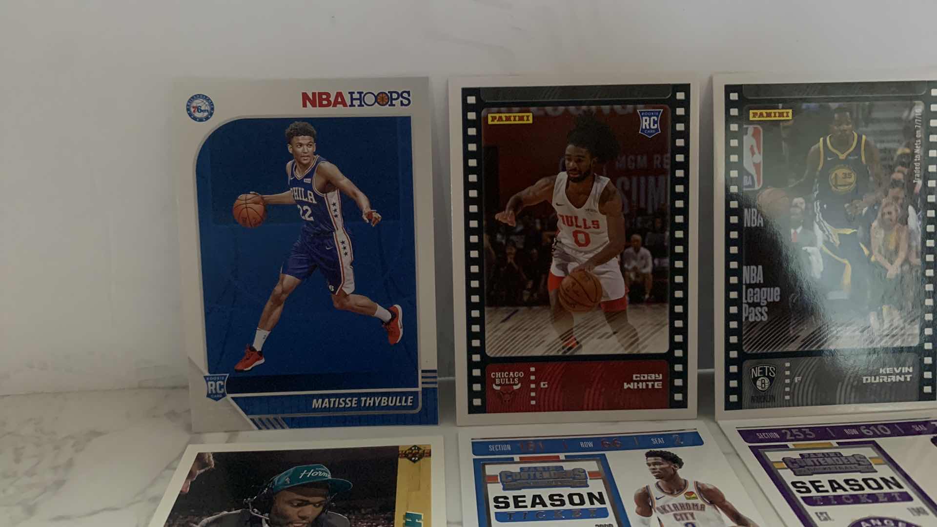 Photo 2 of 10 COLLECTIBLE BASKETBALL CARDS