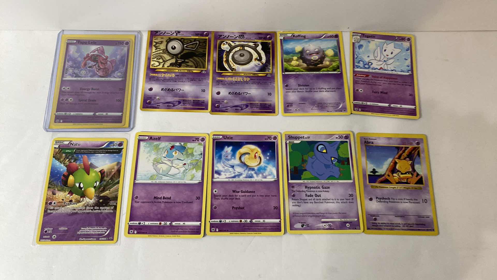 Photo 1 of 10 COLLECTIBLE POKÉMON POCKET MONSTERS CARDS