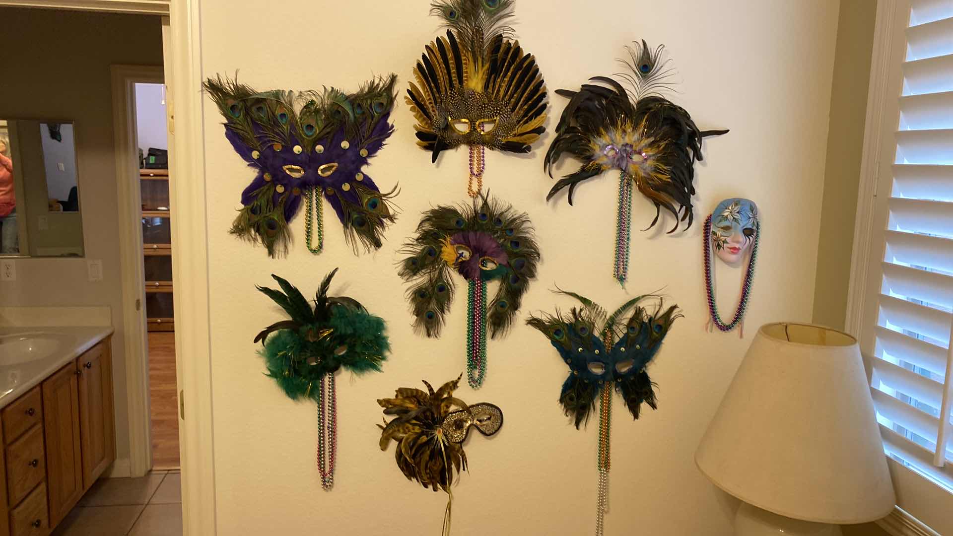 Photo 1 of 8 FEATHERED MASKS