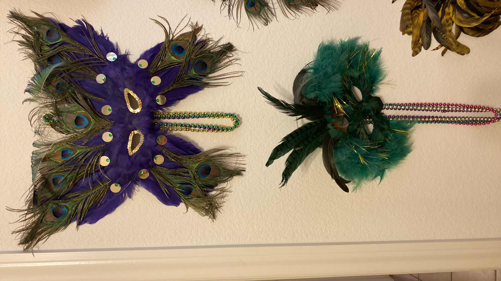 Photo 2 of 8 FEATHERED MASKS