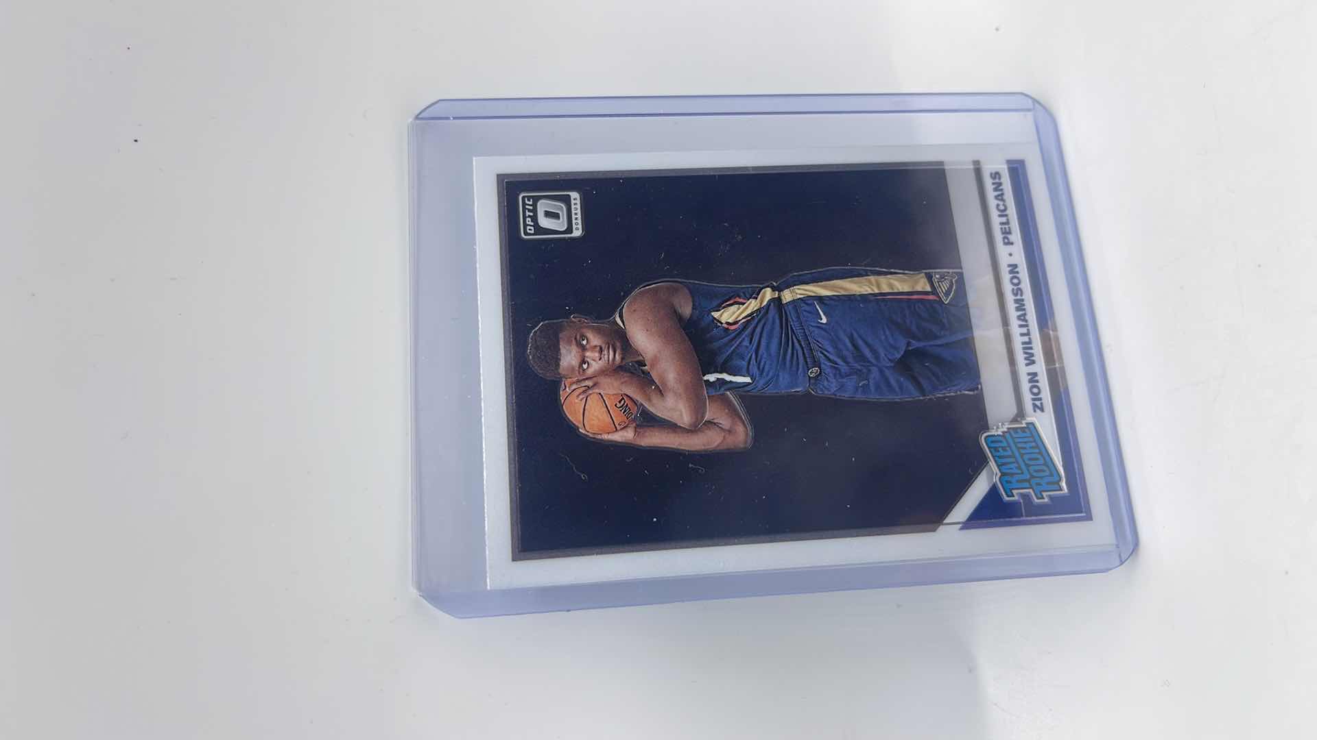 Photo 1 of 2019-20 ZION WILLIAMSON PANINI RATED ROOKIE CARD 158