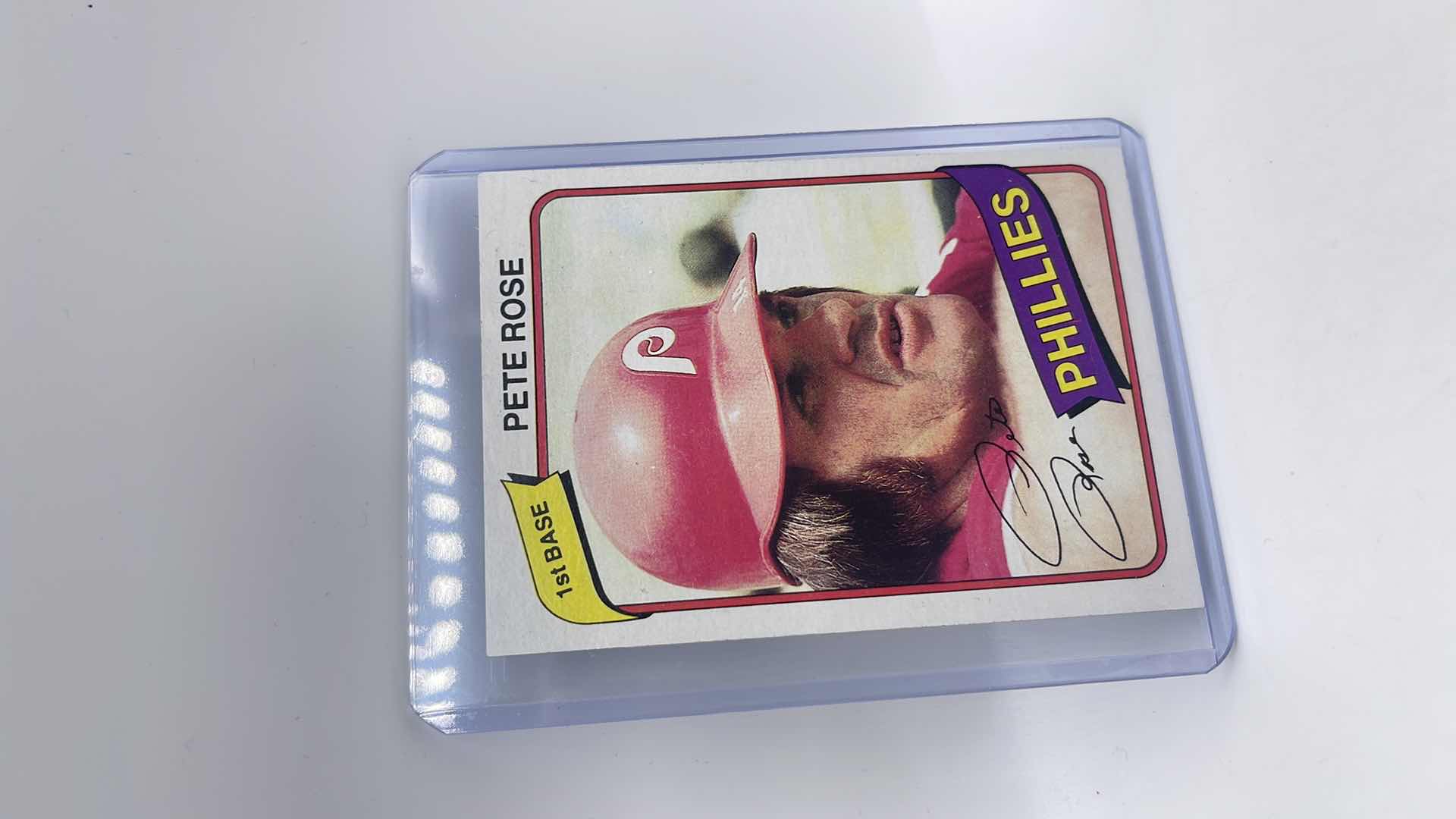 Photo 1 of 1980 PETE ROSE TOPPS CARD 540