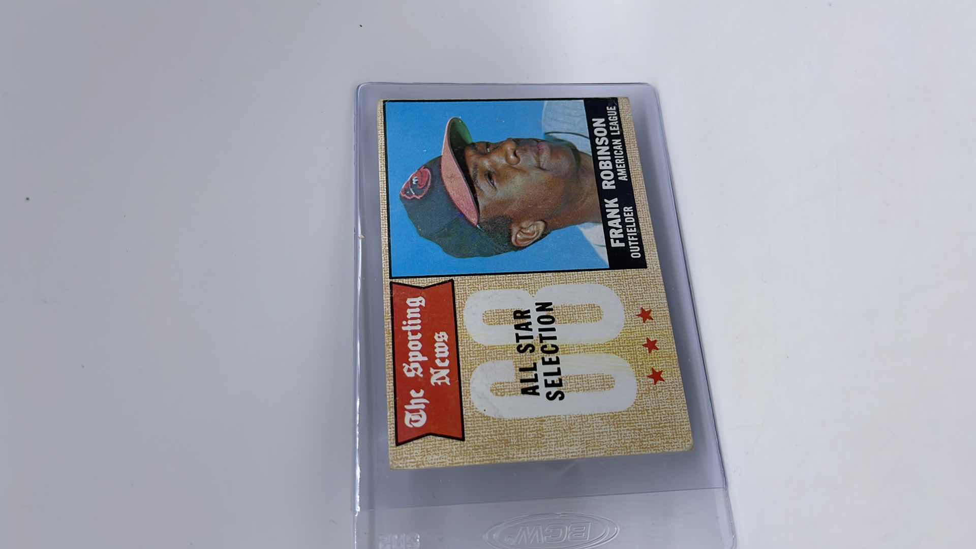 Photo 1 of 1968 FRANK ROBINSON TOPPS CARD 373