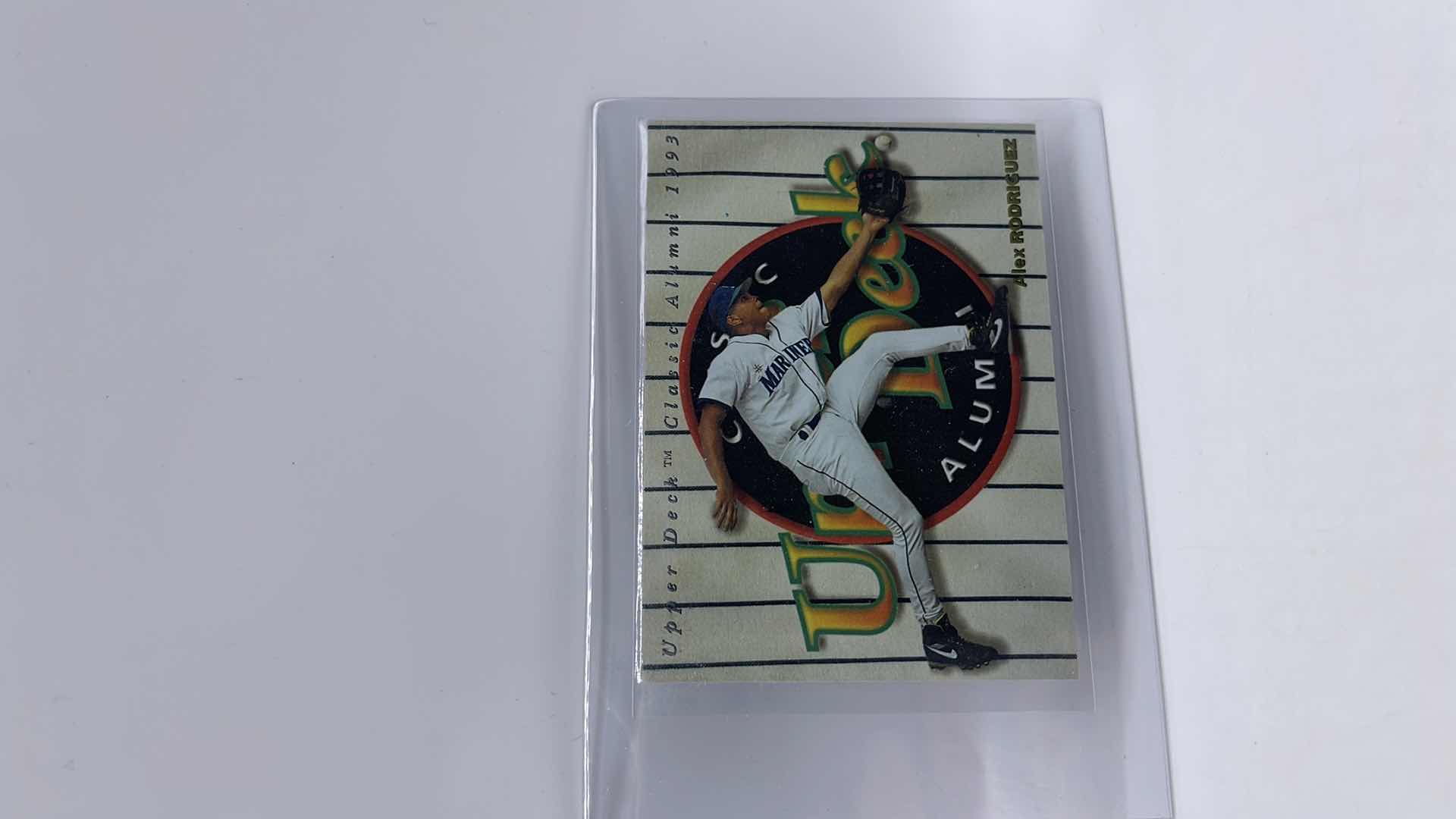 Photo 1 of 1994 ALEX RODRIGUEZ UPPER DECK ROOKIE CARD 298