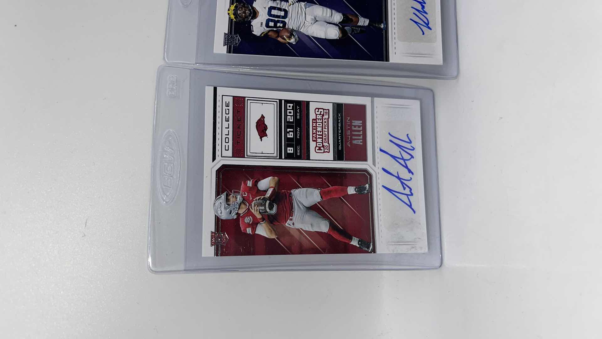 Photo 2 of 4 PANINI AUTOGRAPHED ROOKIE CARDS