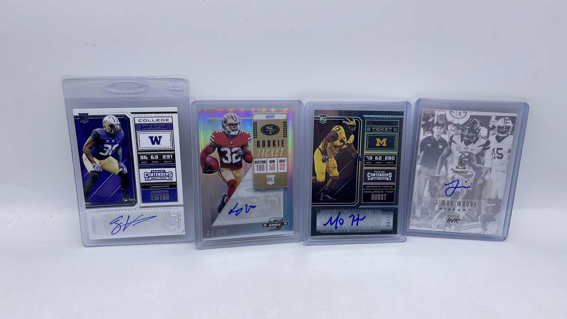 Photo 1 of 4 PANINI AUTOGRAPHED ROOKIE CARDS