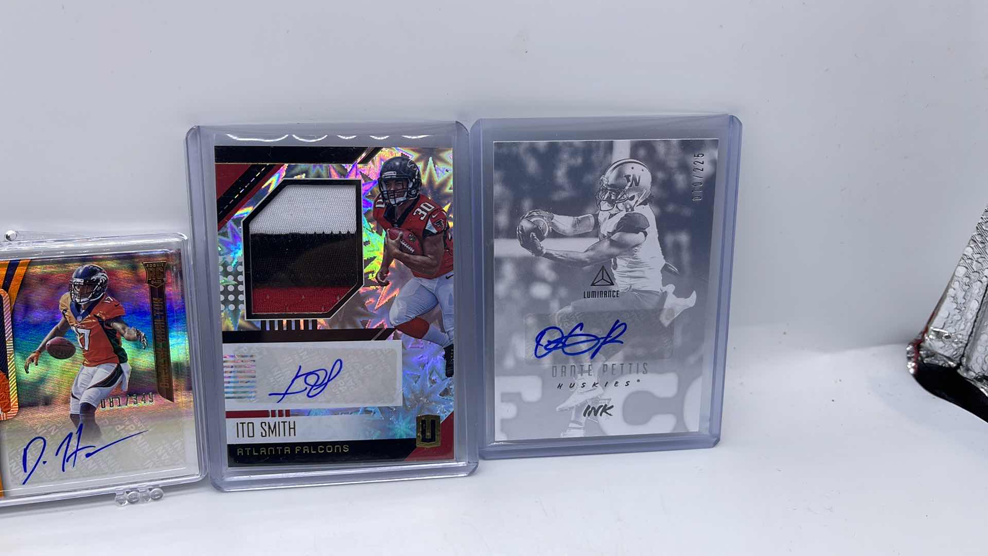 Photo 3 of 4 PANINI AUTOGRAPHED ROOKIE CARDS