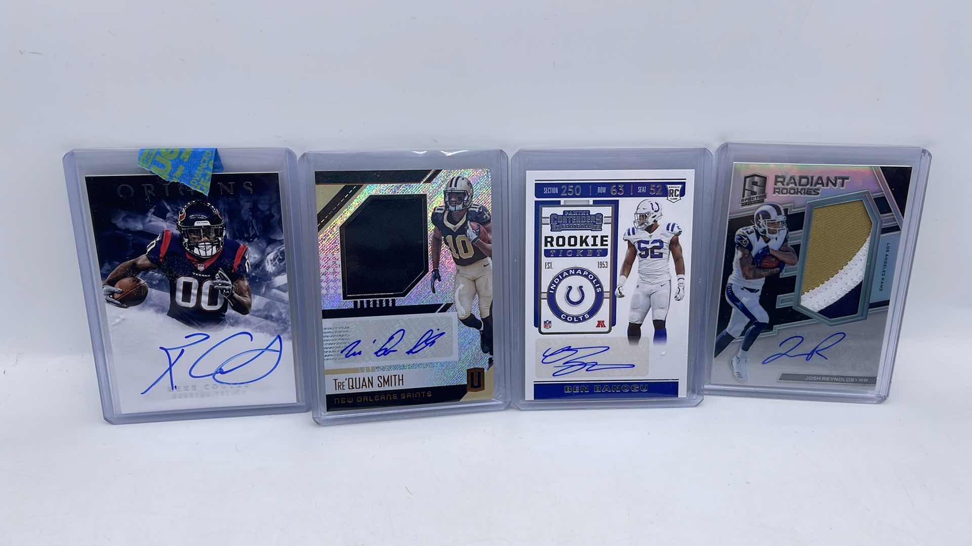 Photo 1 of 4 PANINI AUTOGRAPHED ROOKIE CARDS