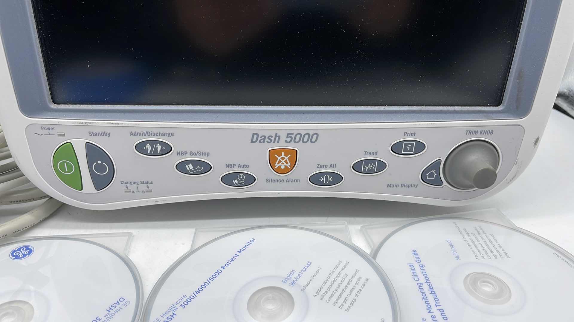 Photo 2 of GE HEALTHCARE DASH 500 PATIENT MONITOR