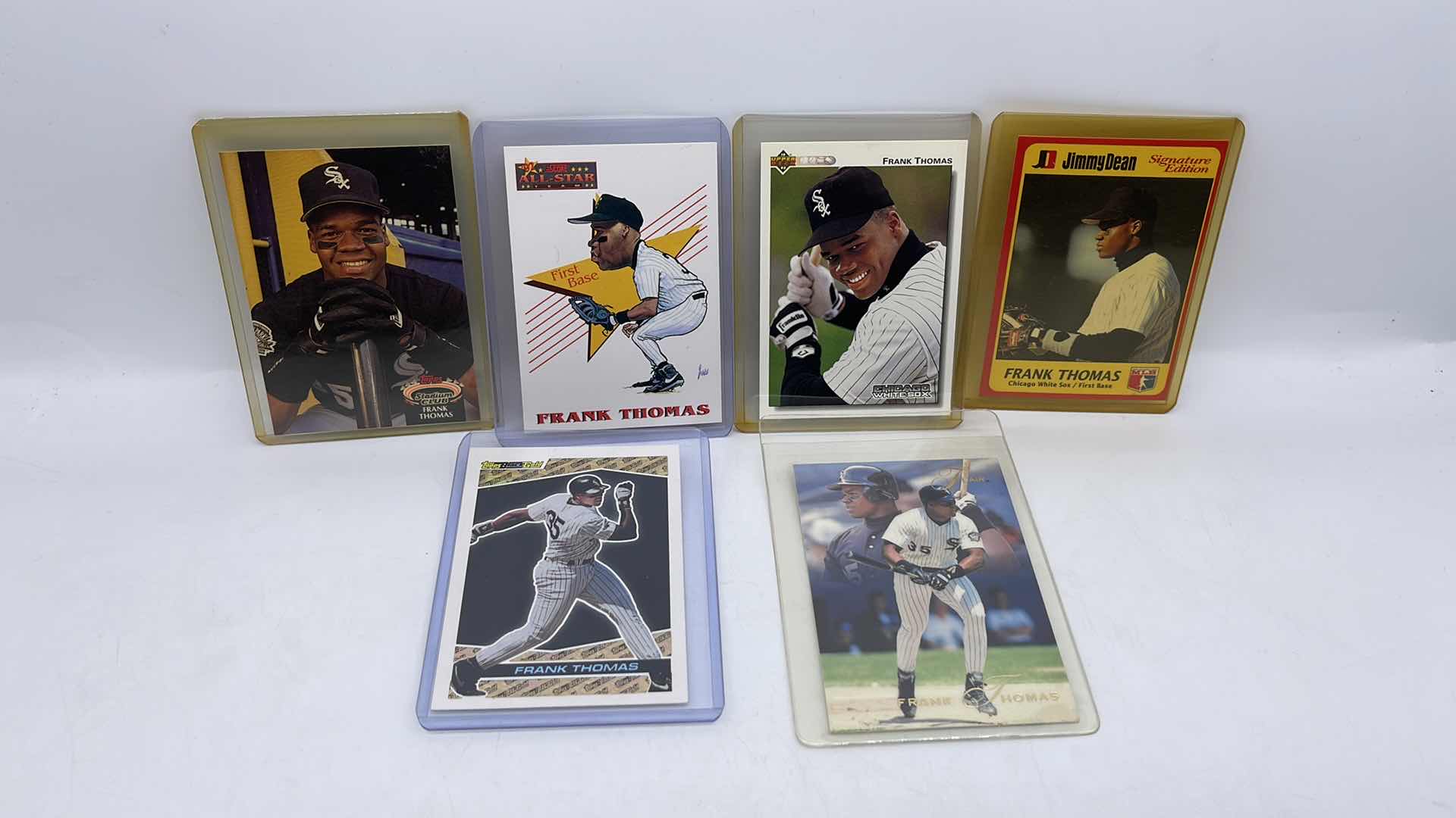 Photo 1 of 6 FRANK THOMAS COLLECTOR CARDS