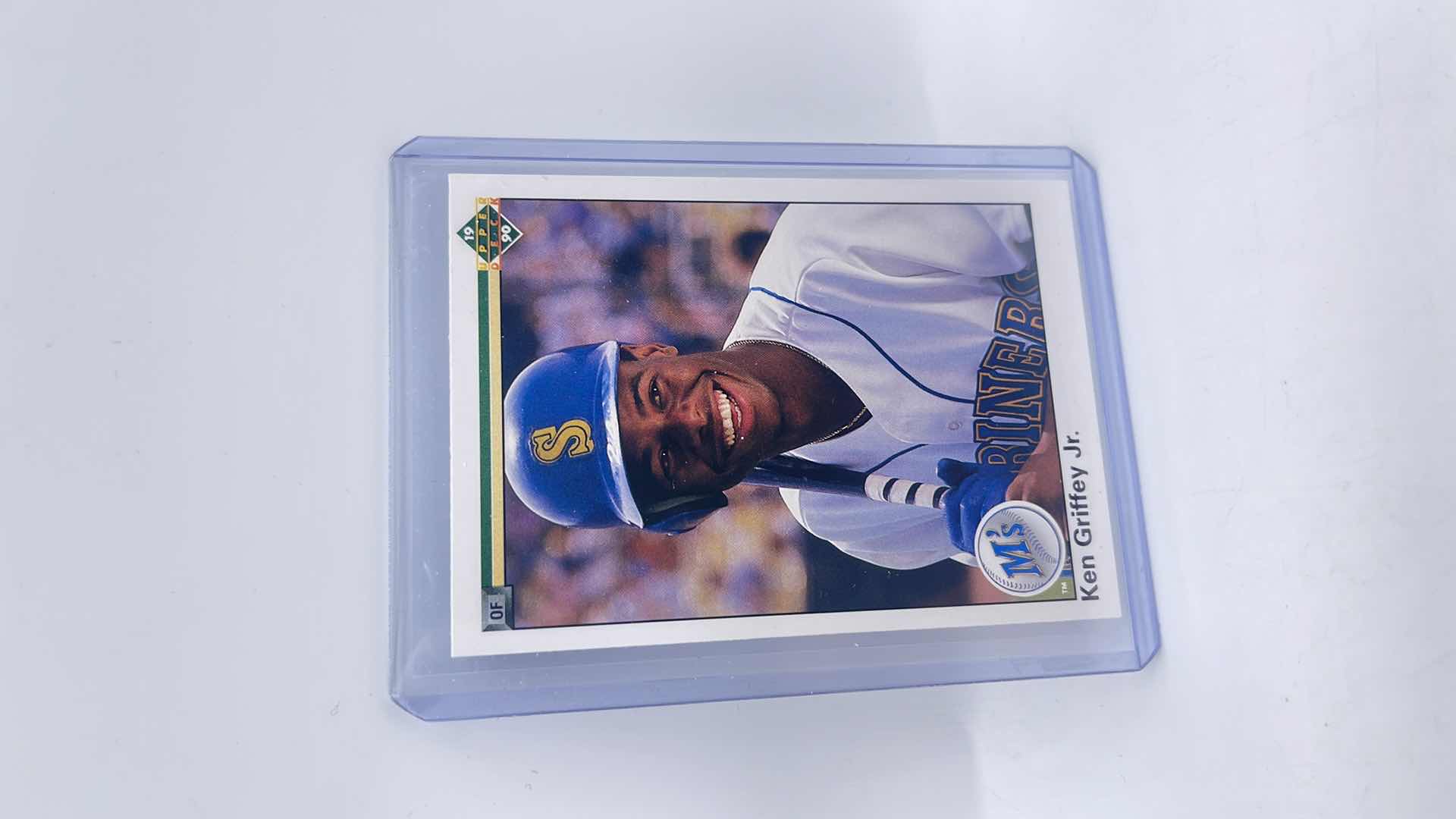 Photo 1 of 1990 KEN GRIFFEY JR UPPER DECK ERROR CARD 156 (MISSPELLED SIMULTANIOUSLY) 