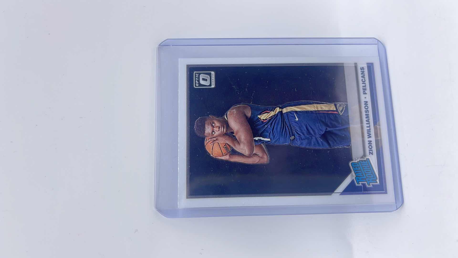 Photo 1 of 2019-20 ZION WILLIAMSON PANINI RATED ROOKIE CARD 158