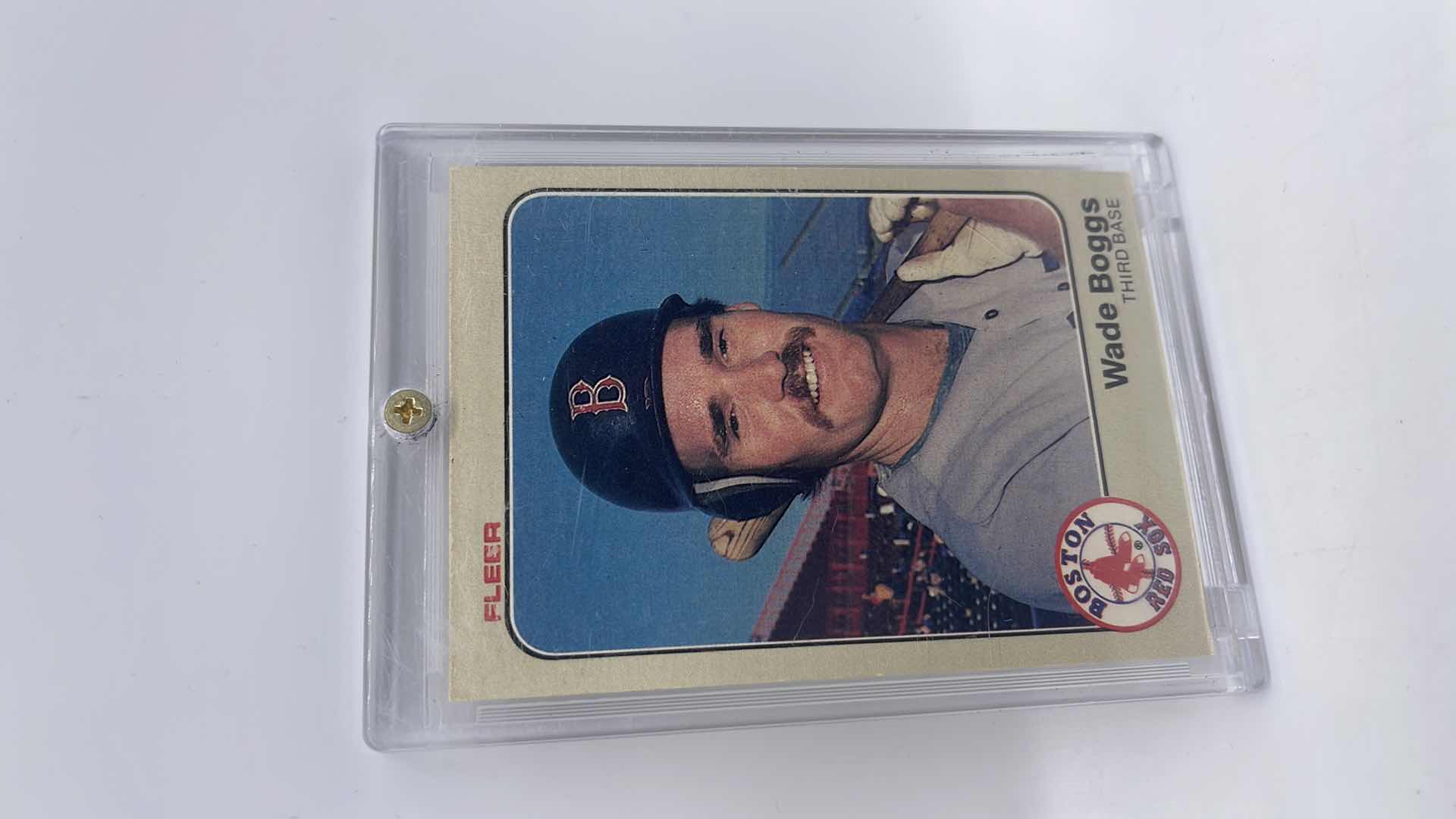 Photo 1 of 1983 WADE BOGGS FLEER ROOKIE CARD 179