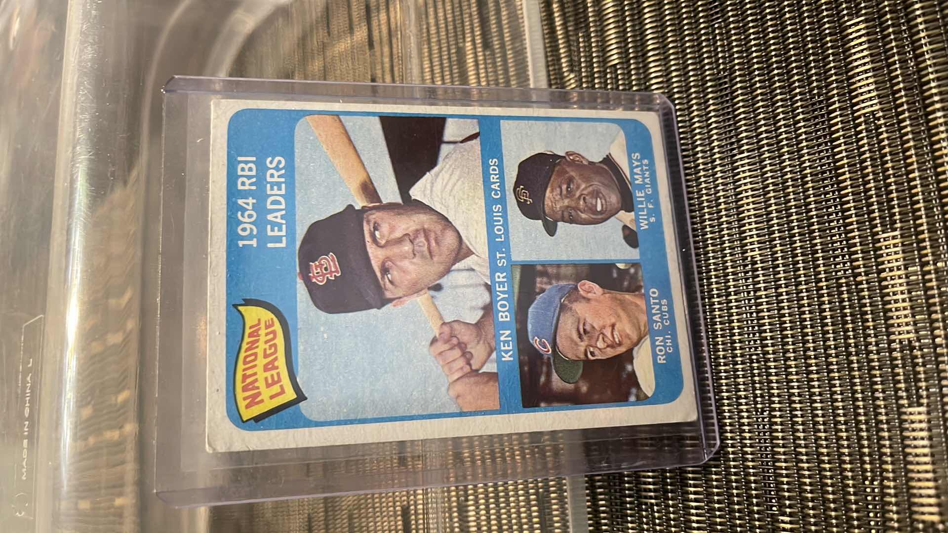Photo 1 of 1965 WILLIE MAYS TOPPS CARD 6