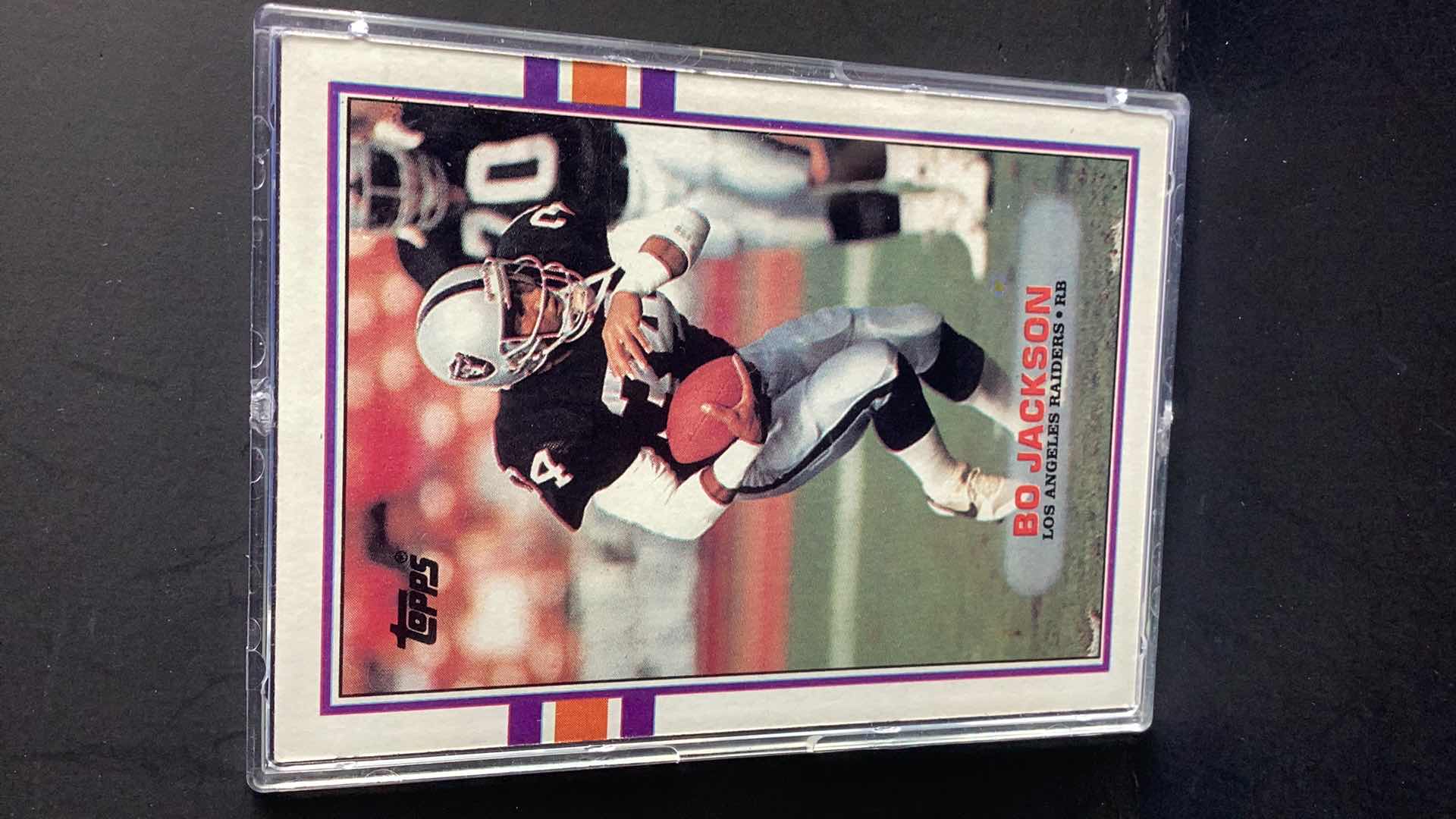 Photo 1 of 1989 BO JACKSON RAIDERS TOPPS #269