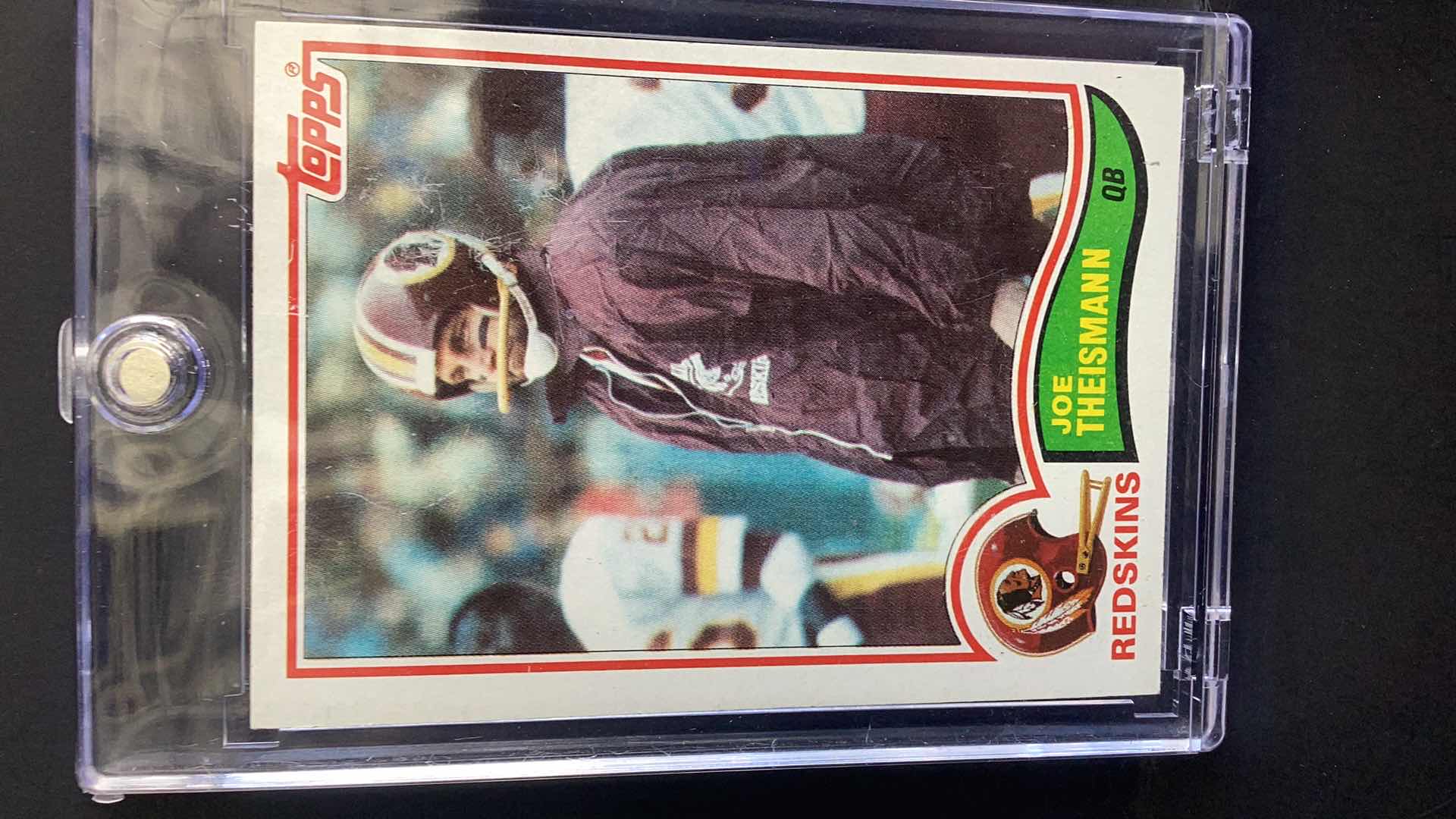 Photo 1 of 1982 JOE THEISMANN TOPPS #521