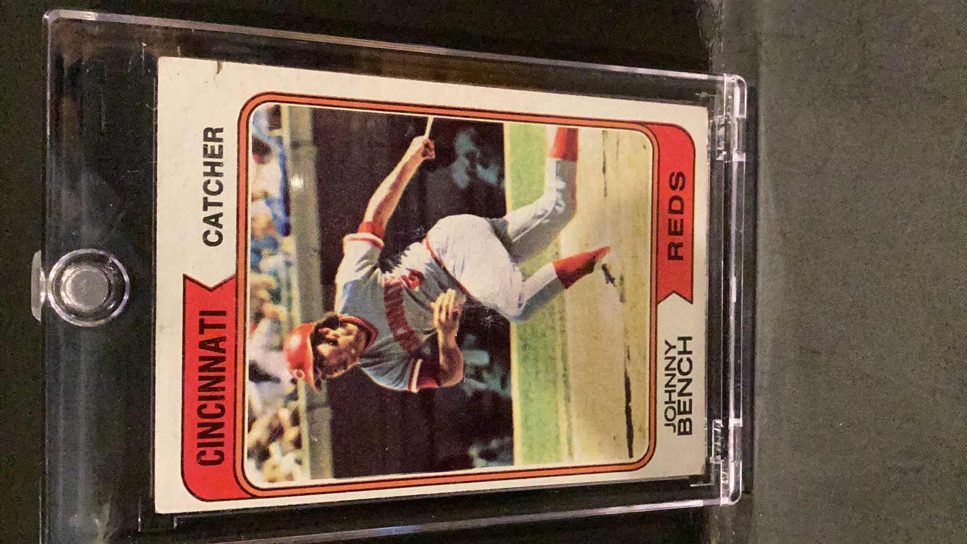 Photo 1 of 1974 JOHNNY BENCH TOPPS #10