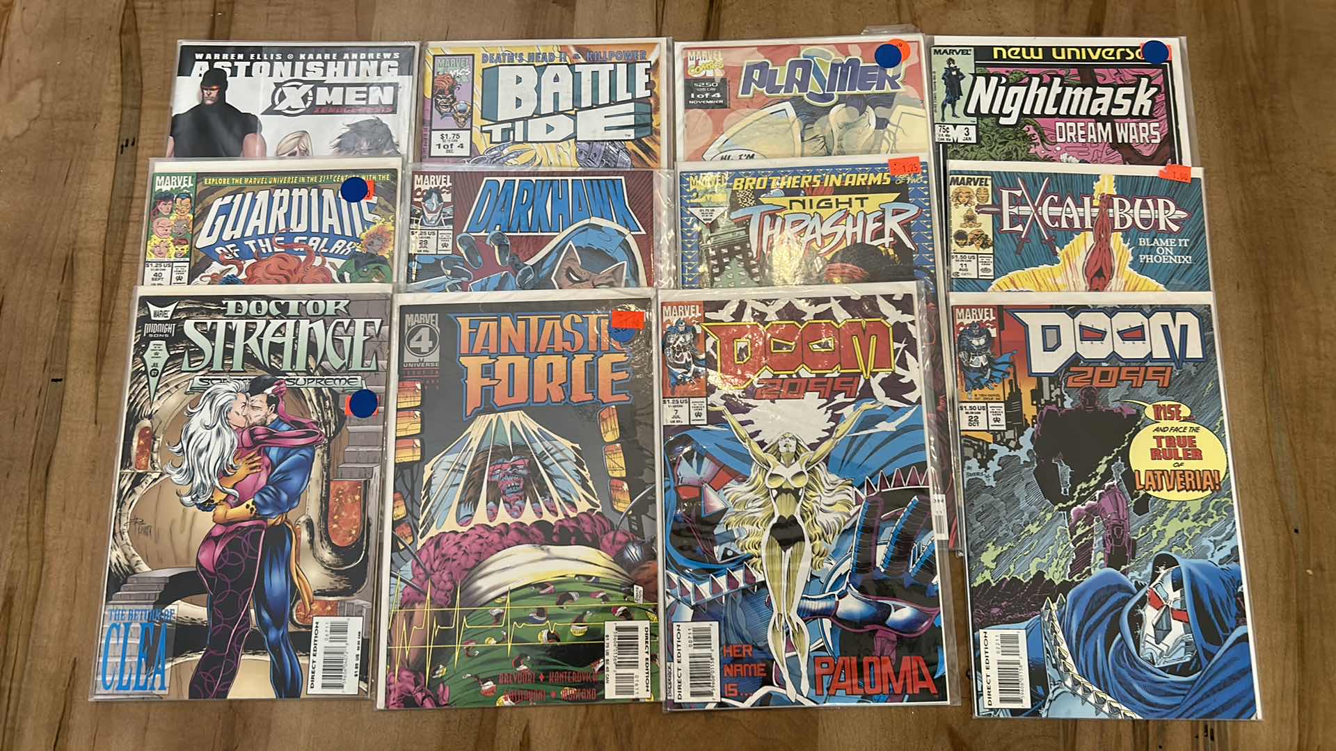 Photo 1 of 12 MARVEL COMIC BOOKS