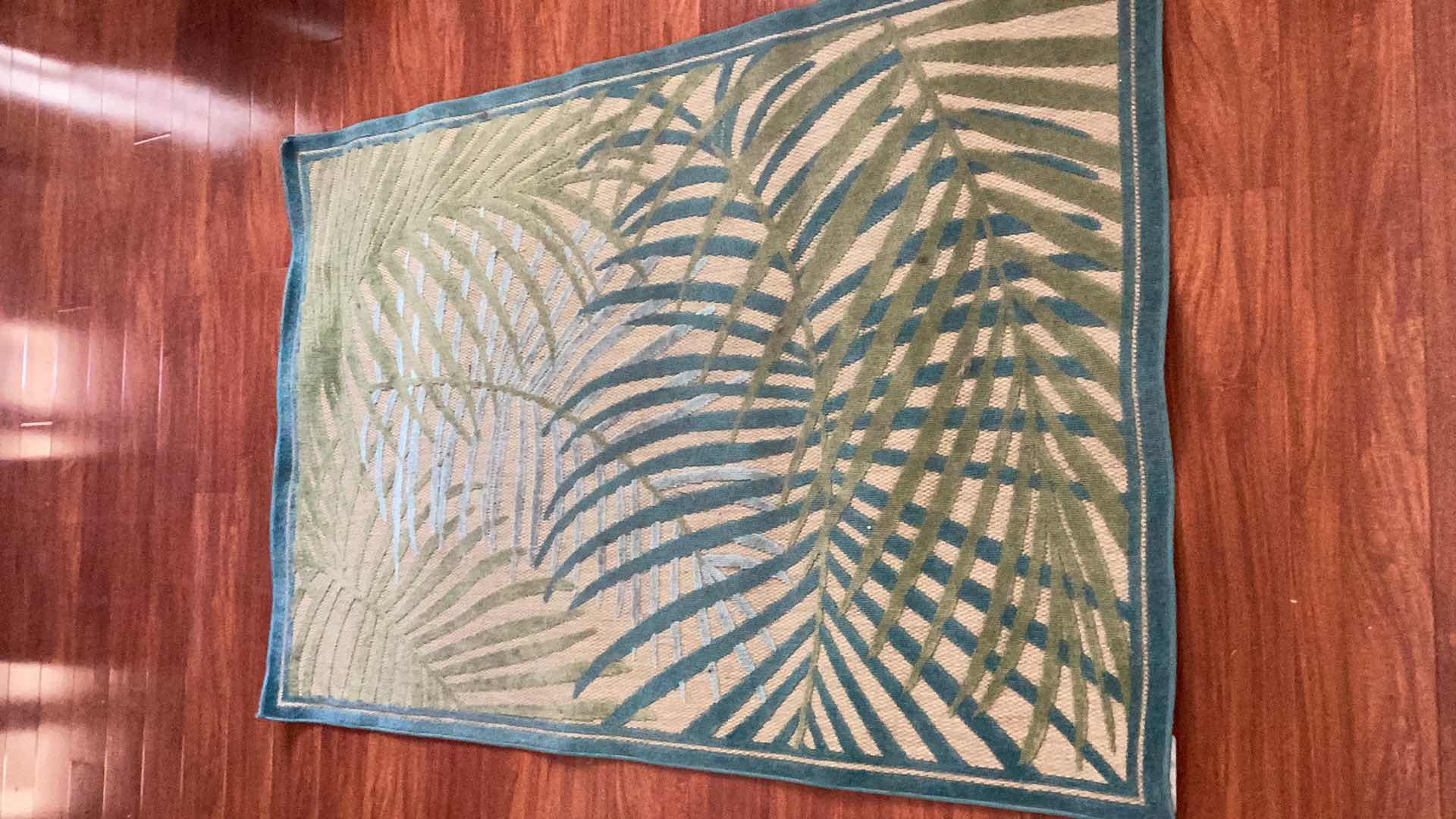 Photo 1 of PALM INSPIRED RUG 45” X 68”