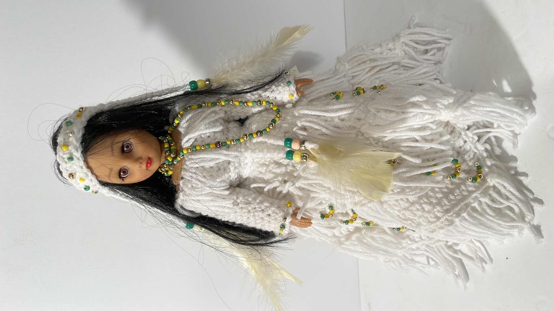 Photo 3 of NATIVE AMERICAN DOLLS WITH HANDCRAFTED DRESSES