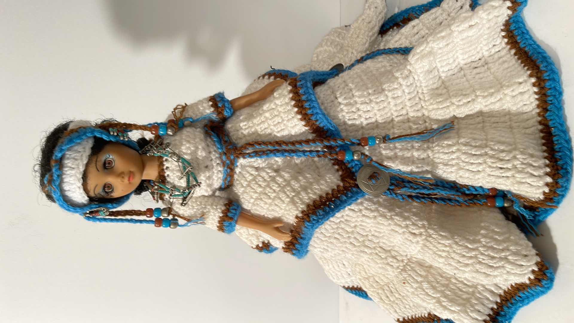 Photo 2 of NATIVE AMERICAN DOLLS WITH HANDCRAFTED DRESSES