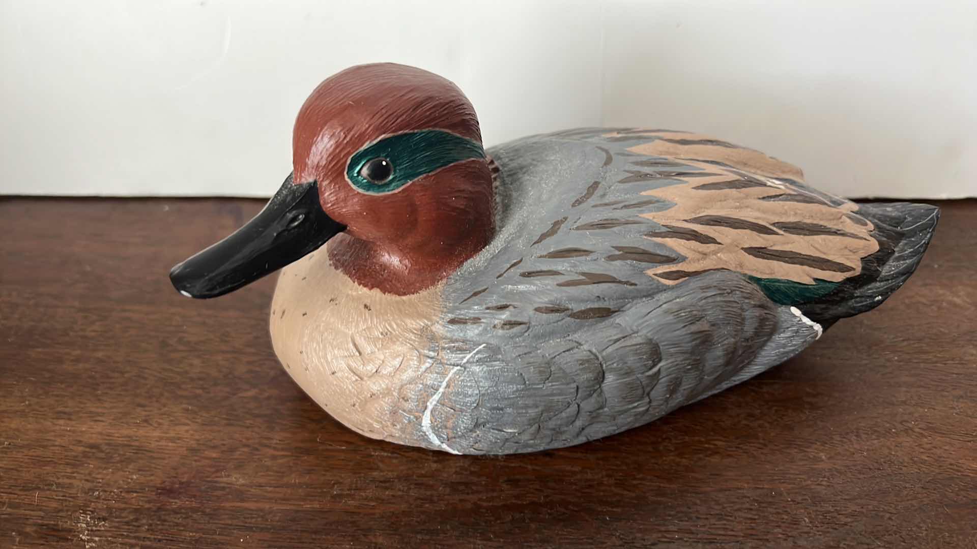 Photo 2 of COLLECTIBLE CERAMIC DUCK FIGURINE W9” x 5”