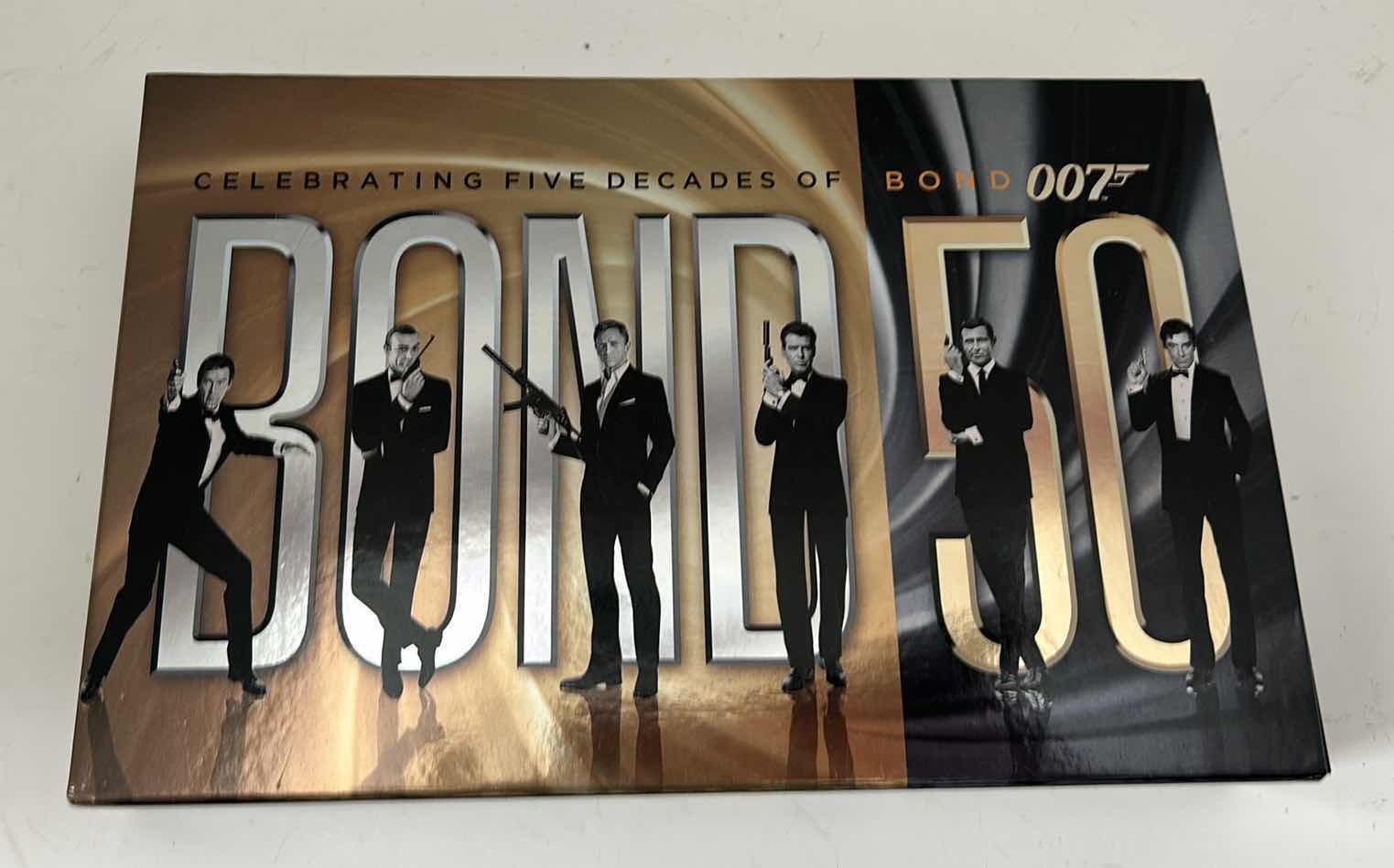 Photo 1 of CELEBRATING FIVE DECADES OF BOND 007 DVDS