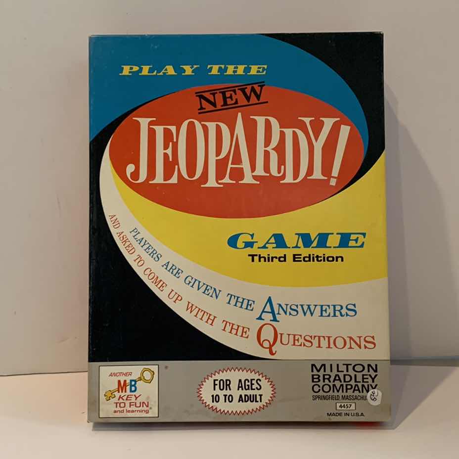 Photo 1 of VINTAGE JEOPARDY GAME 1964