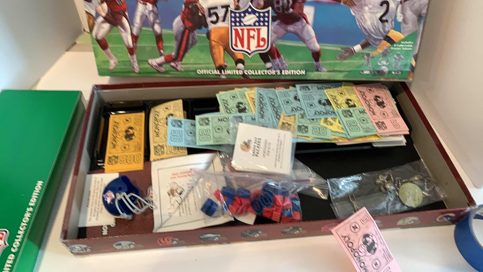 Photo 3 of MONOPOLY NFL FOOTBALL GAME
