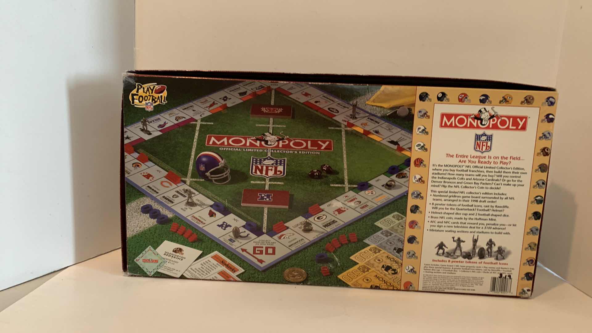 Photo 2 of MONOPOLY NFL FOOTBALL GAME