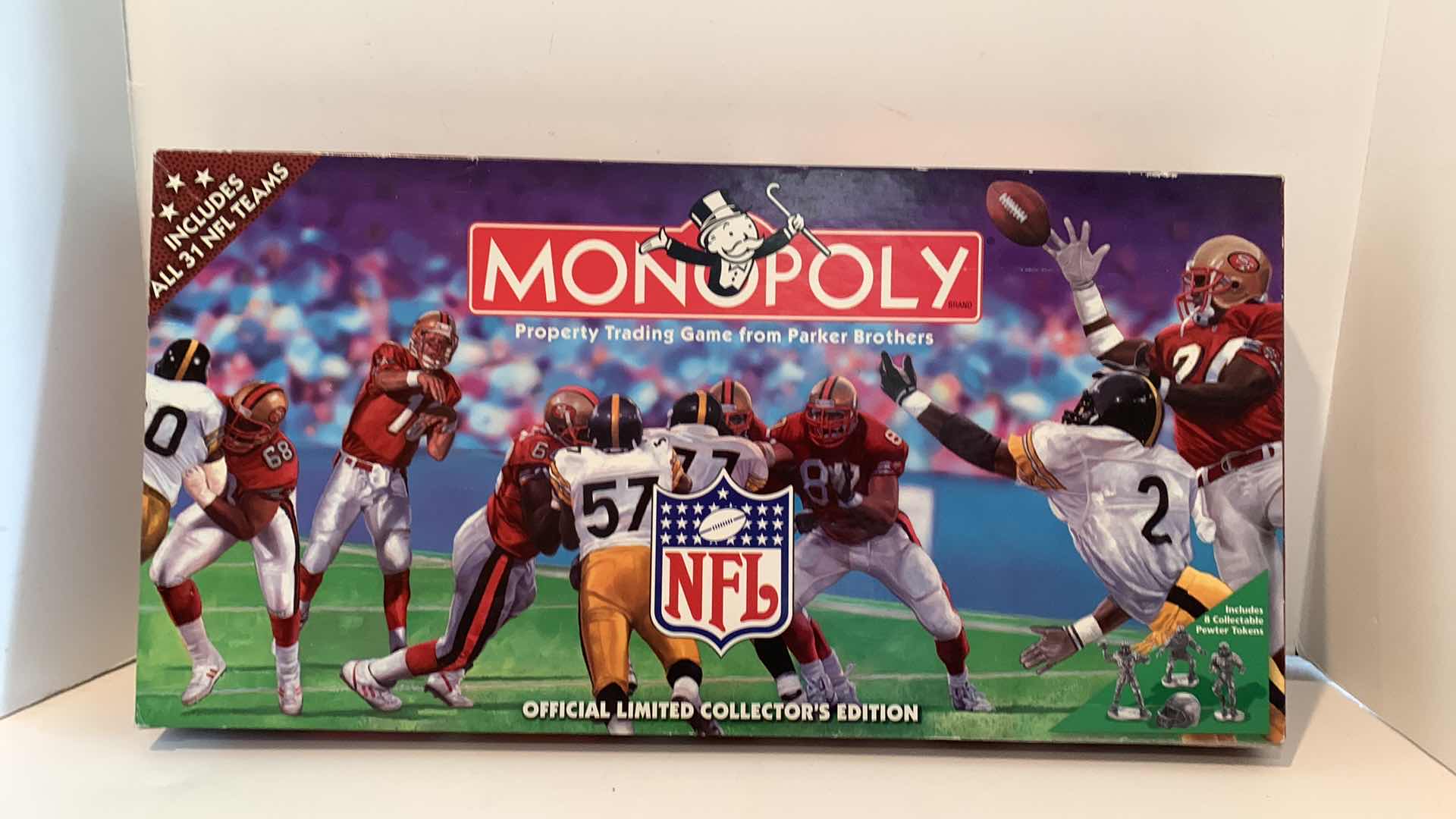 Photo 1 of MONOPOLY NFL FOOTBALL GAME