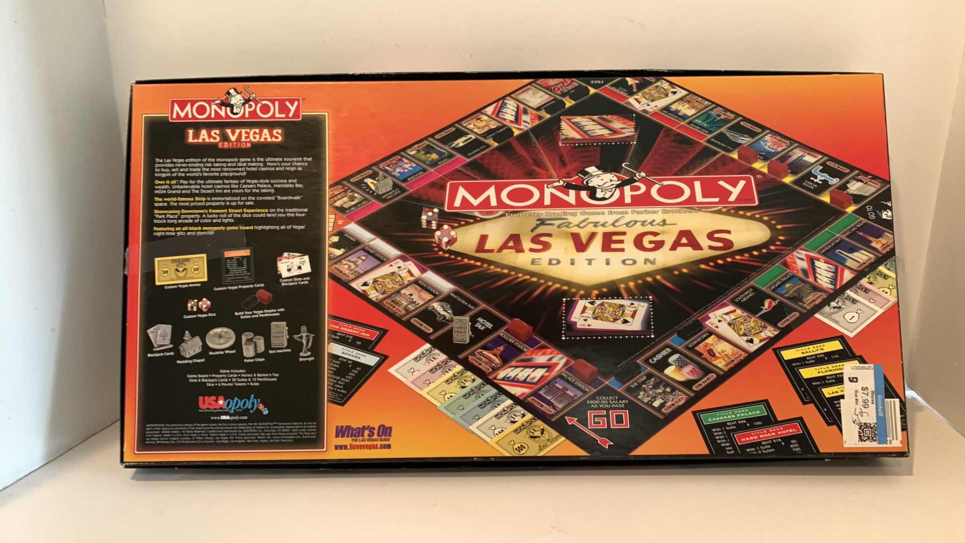 Photo 2 of MONOPOLY LAS VEGAS EDITION