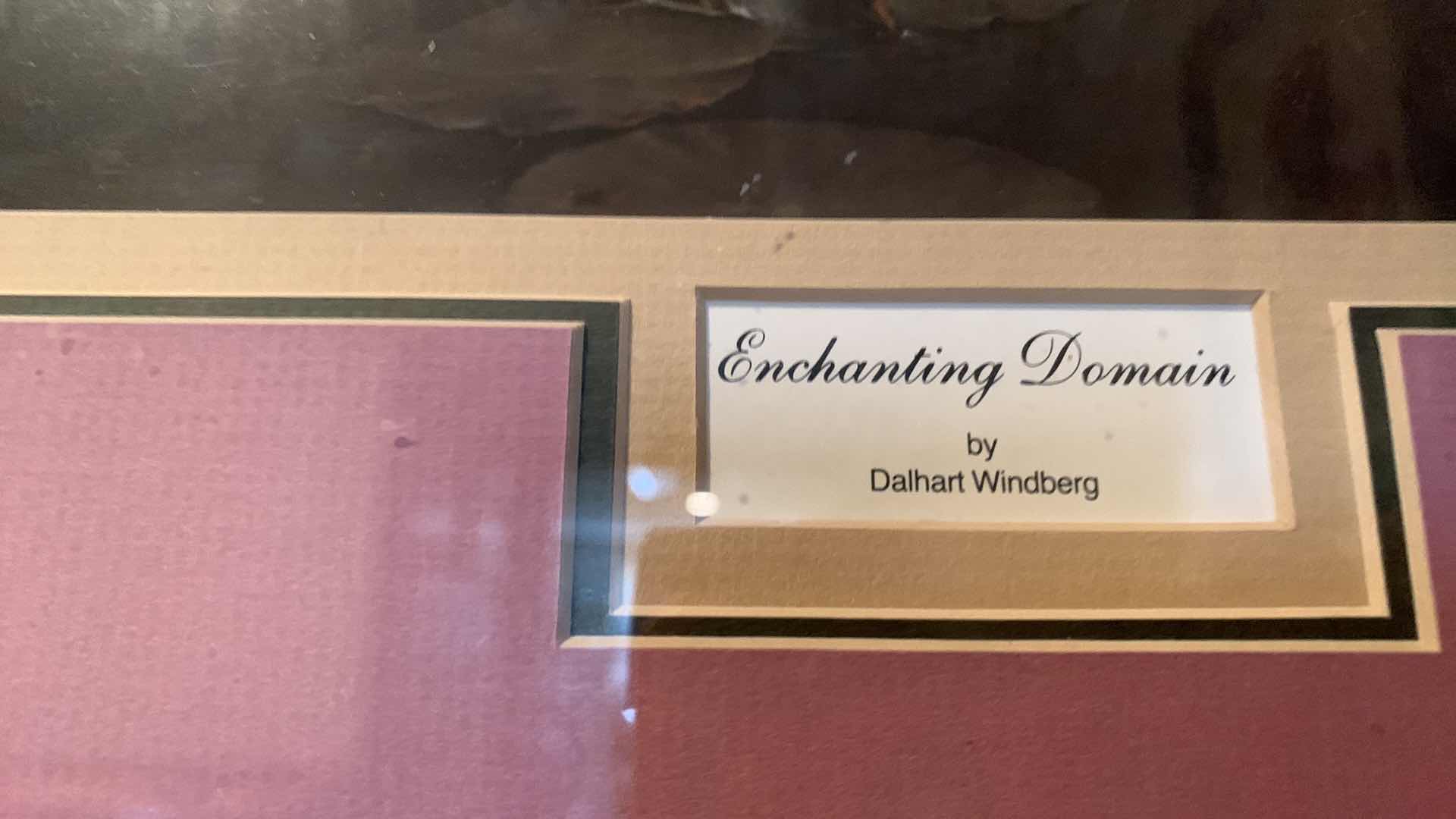 Photo 2 of ENCHANTING DOMAIN BY DALHART WINDBERG 25” X 20”