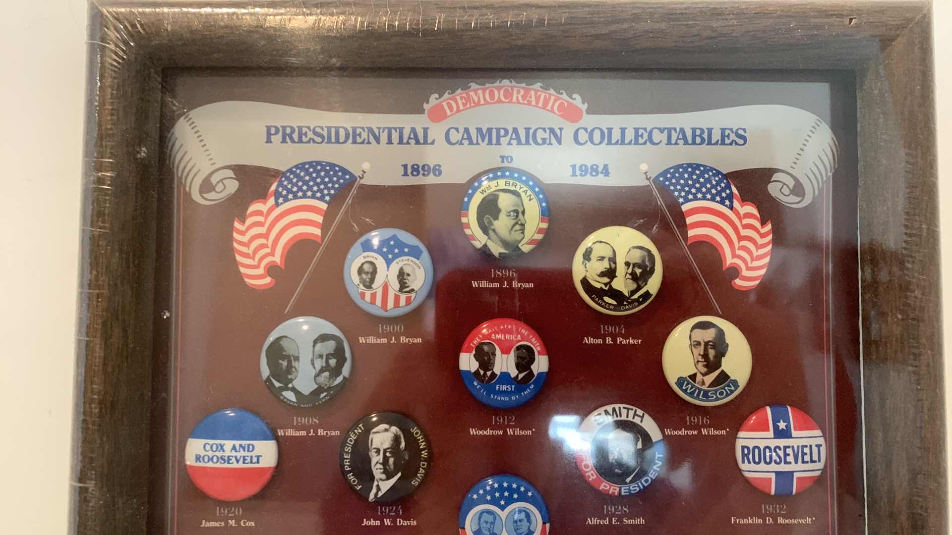 Photo 2 of DEMOCRATIC PRESIDENTIAL CAMPAIGN COLLECTABLES 1986 TO 1894