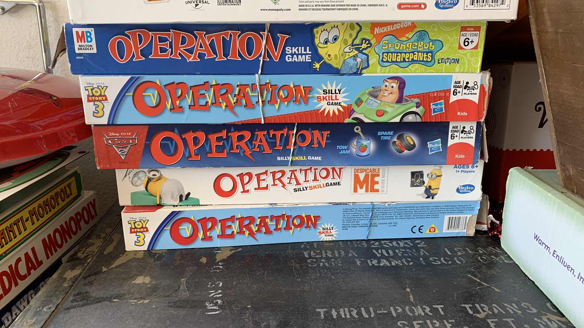 Photo 2 of GAMES: MONOPOLY, LIFE, OPERATION