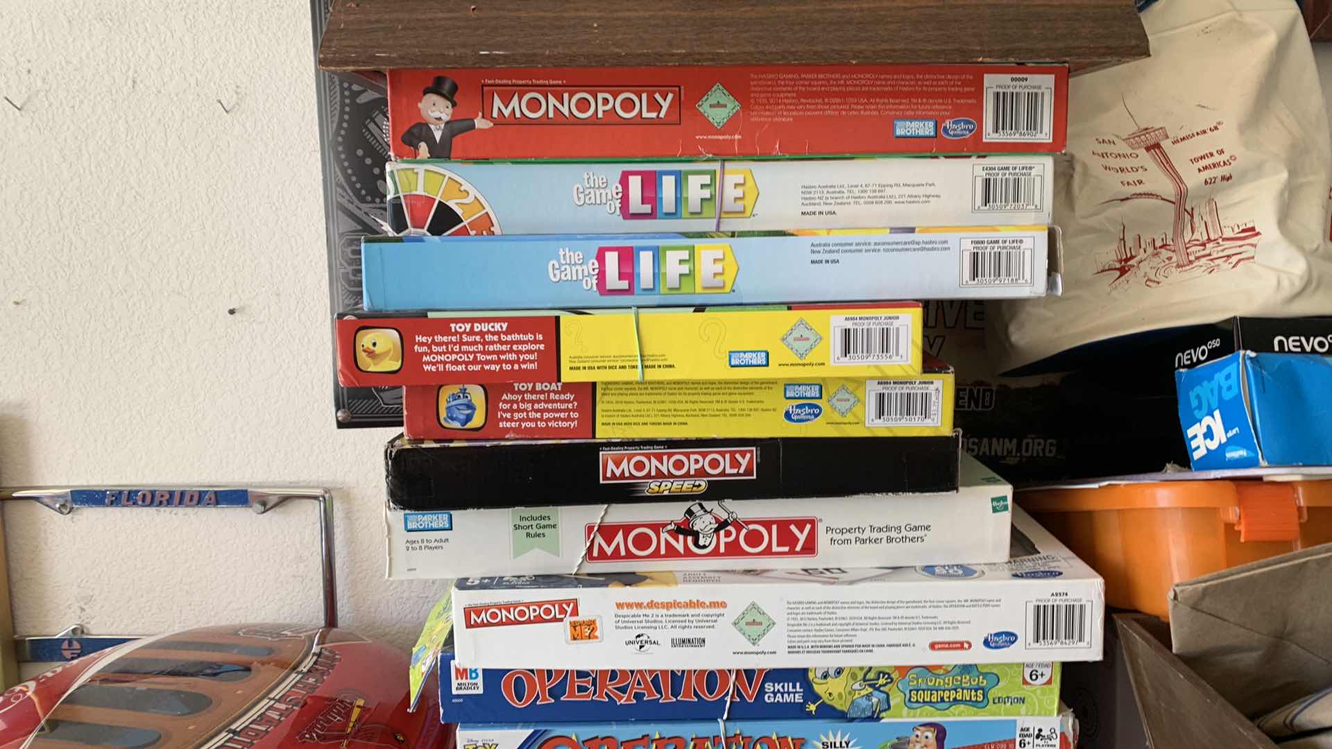 Photo 3 of GAMES: MONOPOLY, LIFE, OPERATION
